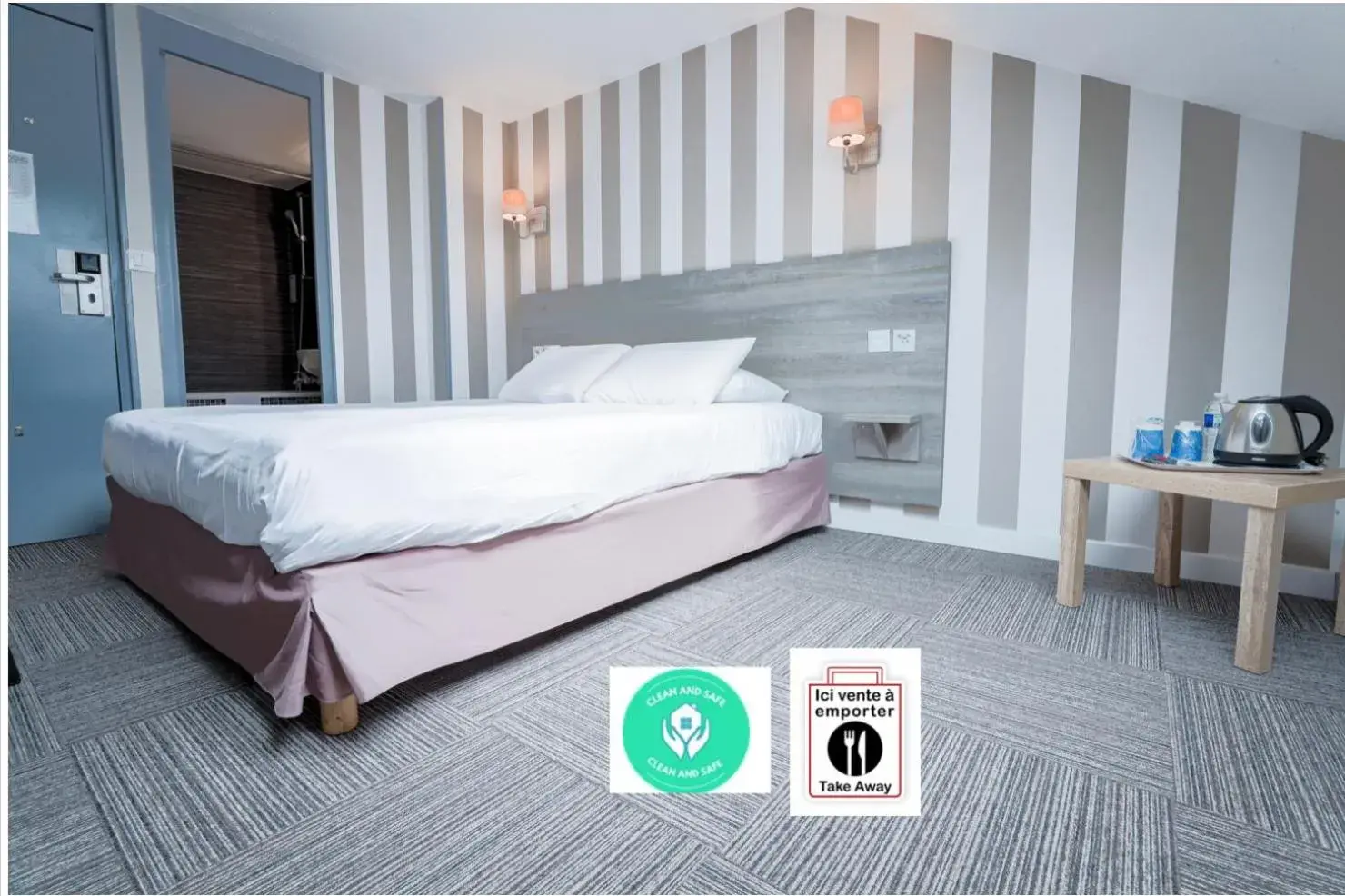 Double Room in Kyriad Valenciennes Sud - Rouvignies Double Room in Kyriad Valenciennes Sud - Rouvignies