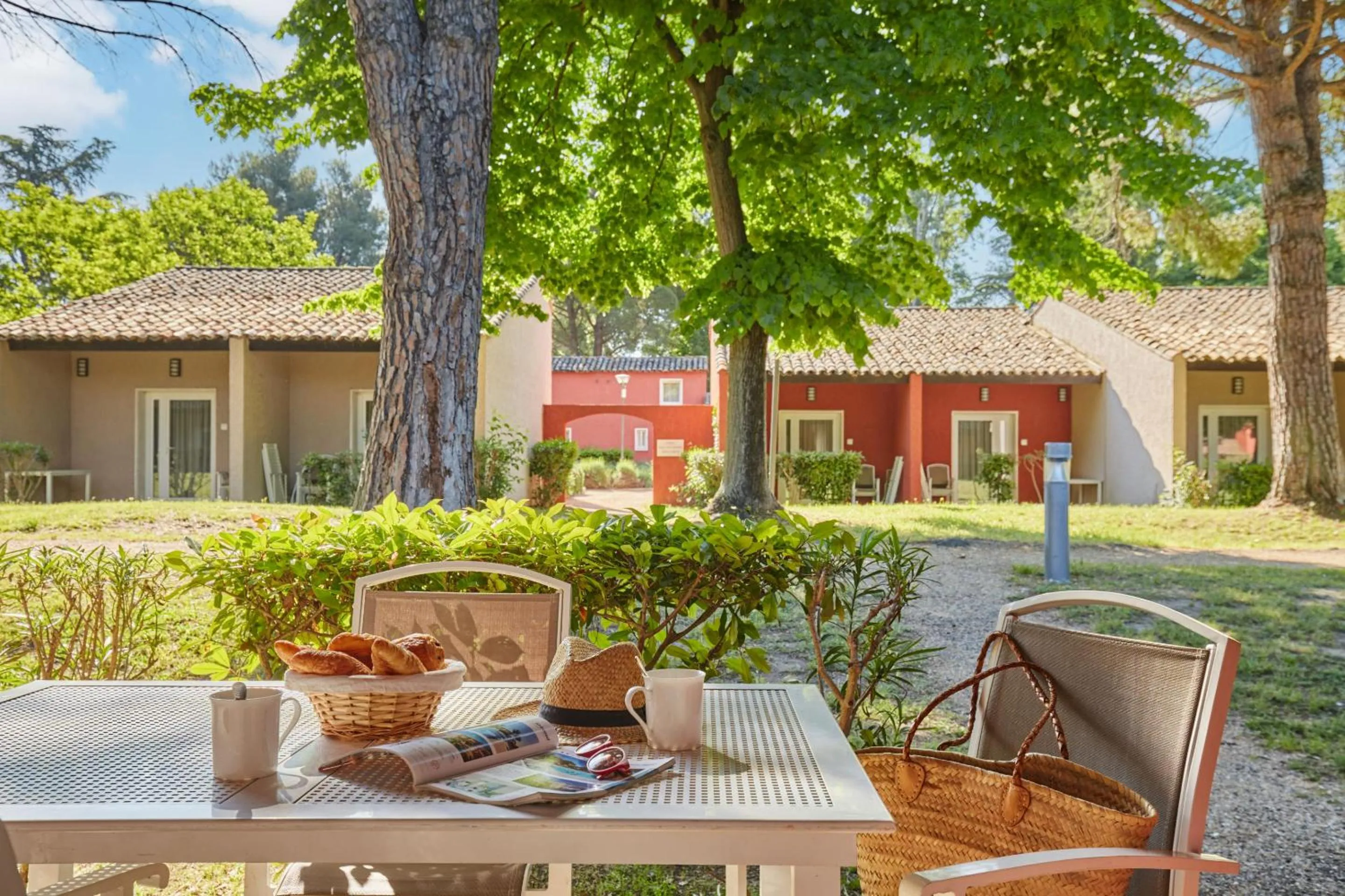 Balcony/Terrace in Résidence Odalys Le Village Camarguais Les Gardians