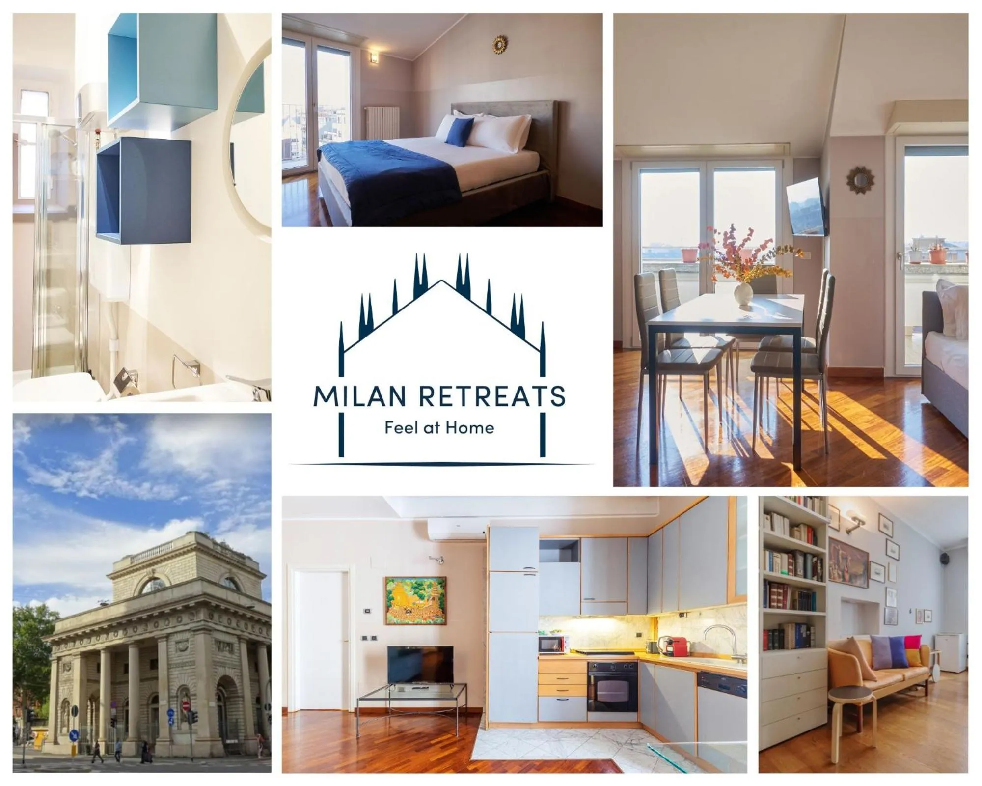 Text overlay in Milan Retreats Porta Venezia