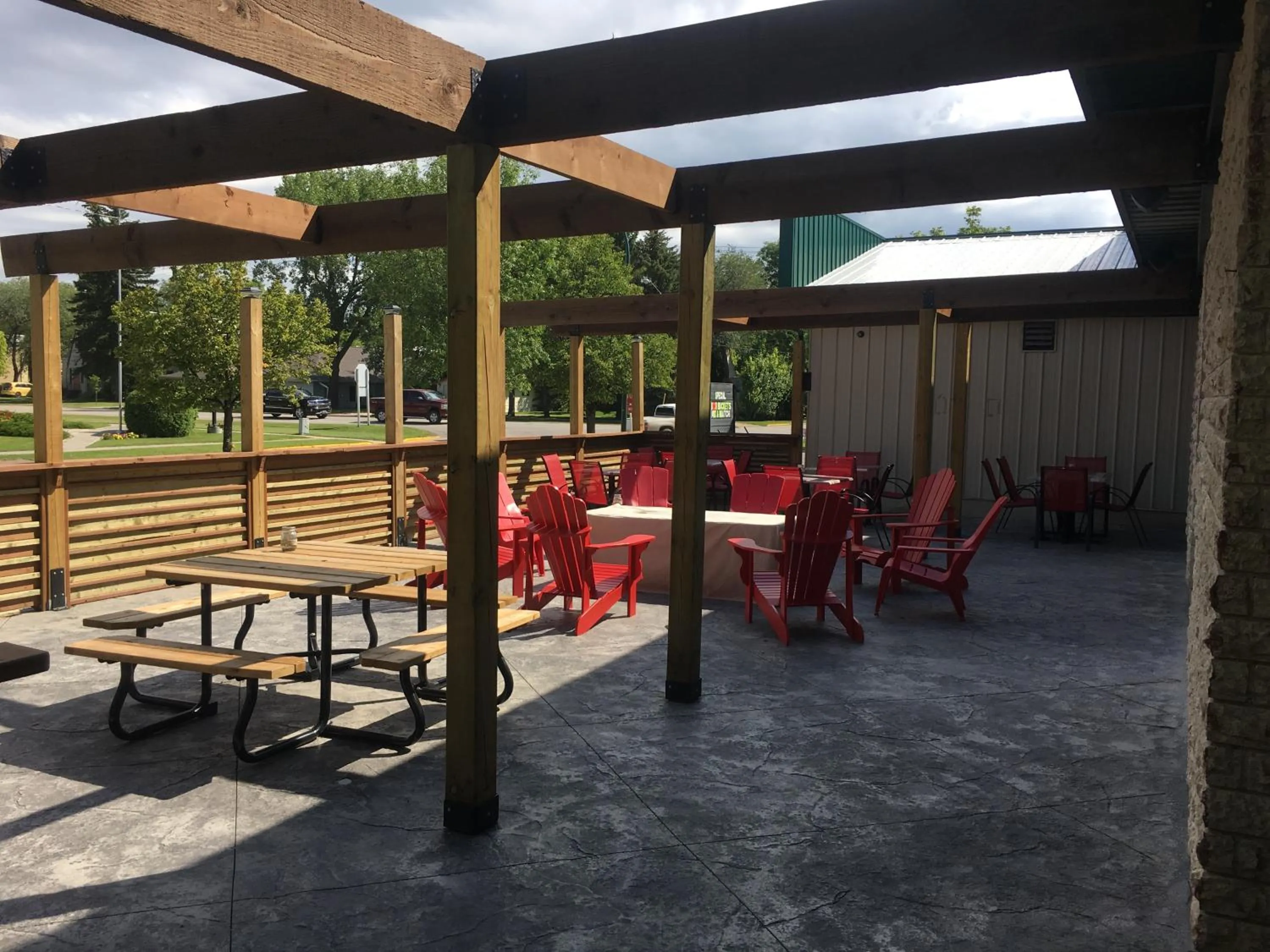 Patio in Altona Hotel