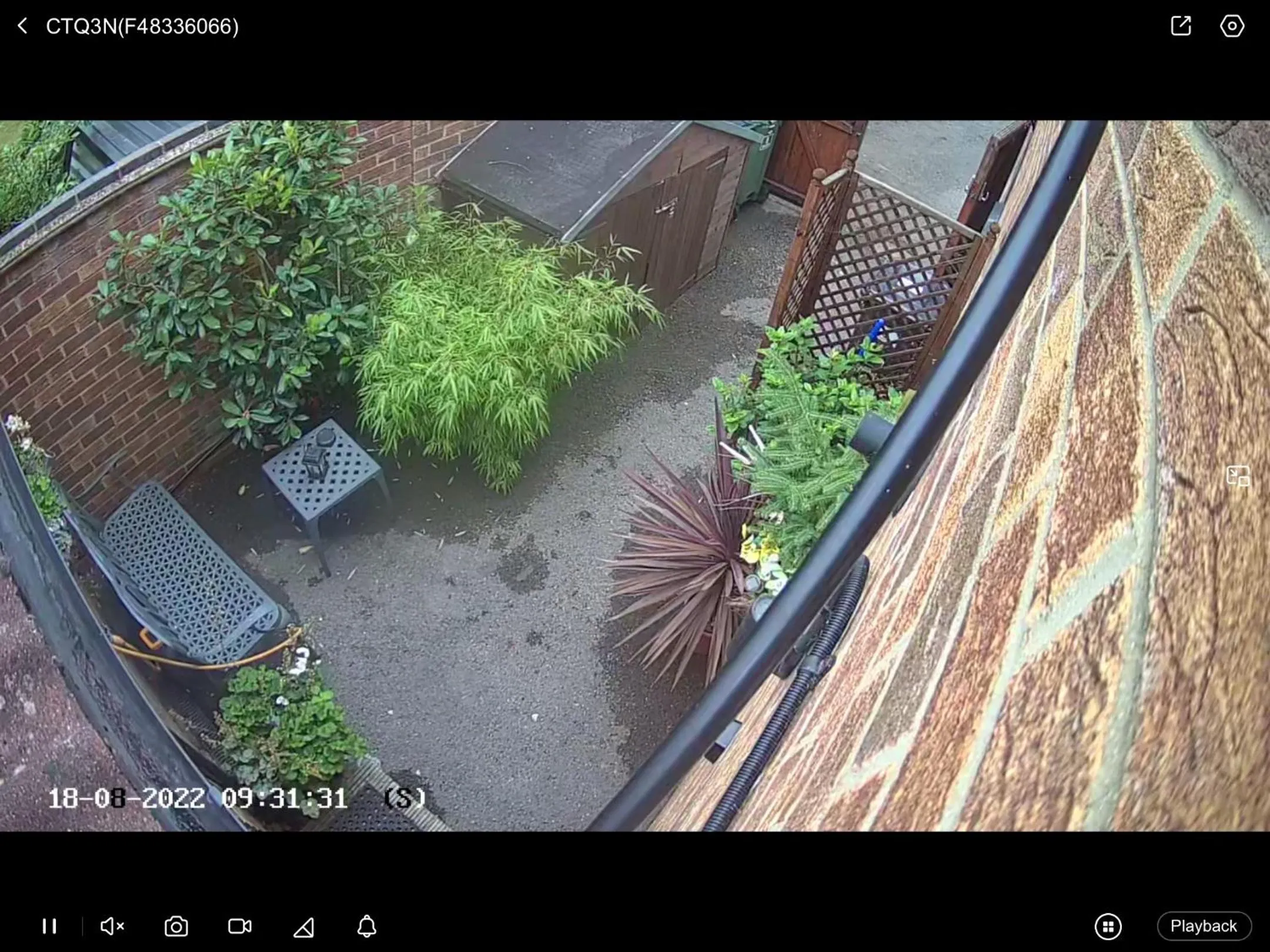 Patio in Sunnyside Annexe