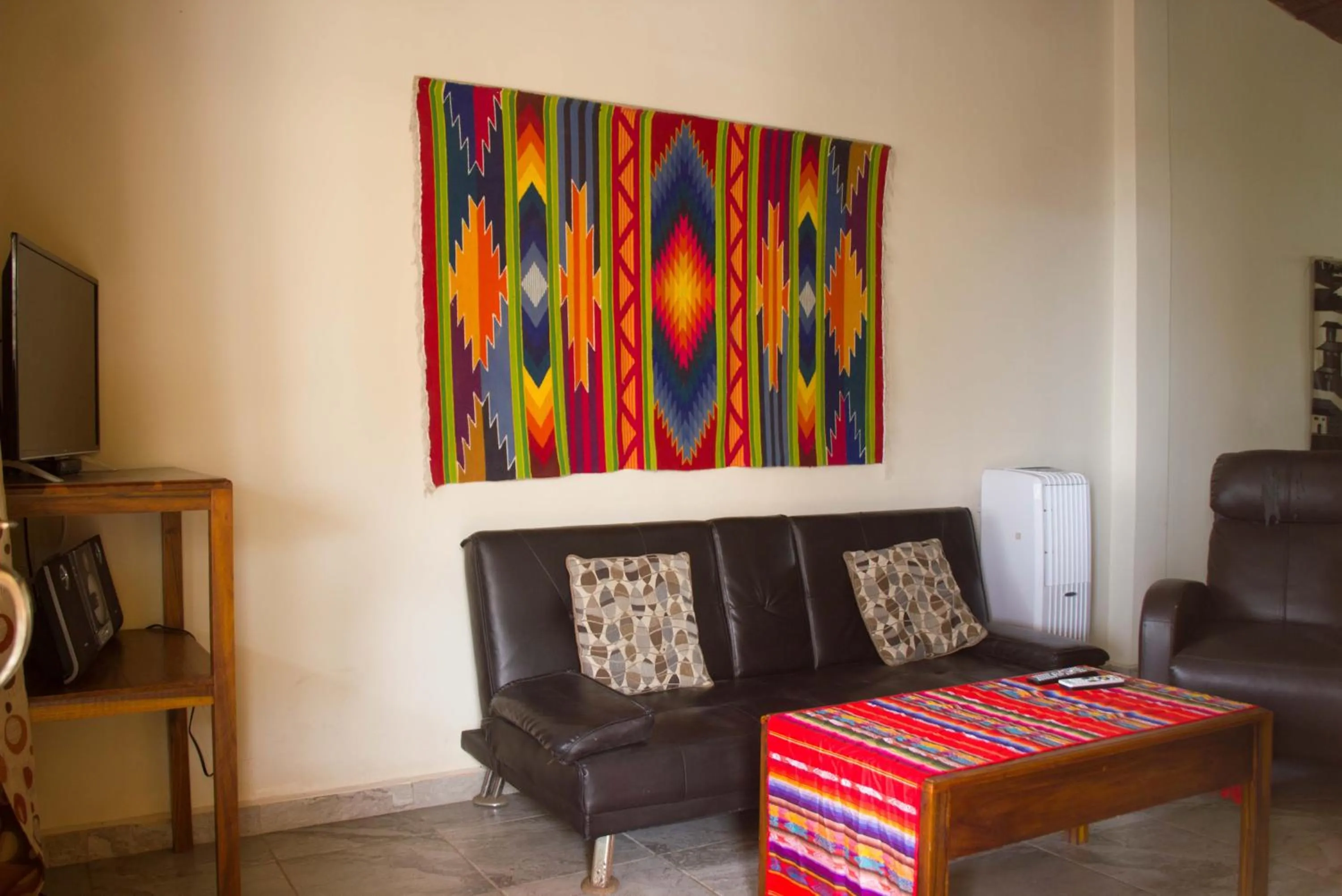 Living room in The Cottages by the Sea
