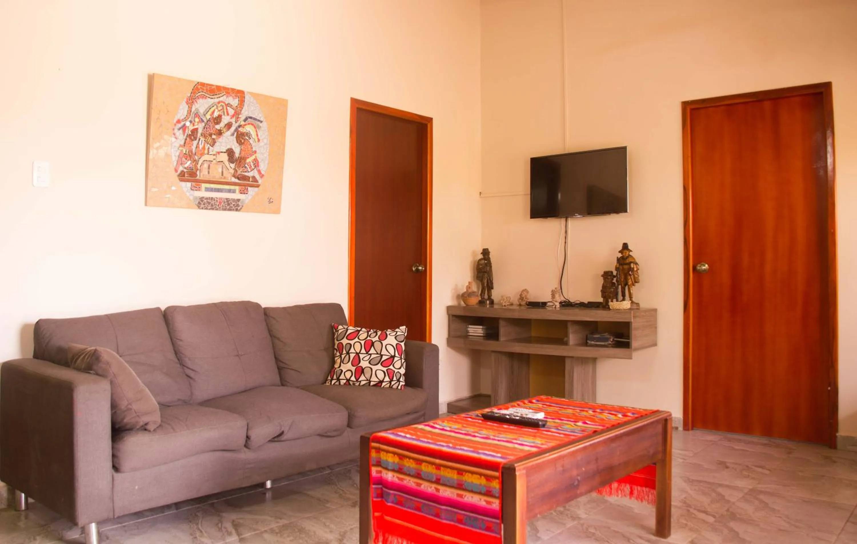 Living room in The Cottages by the Sea