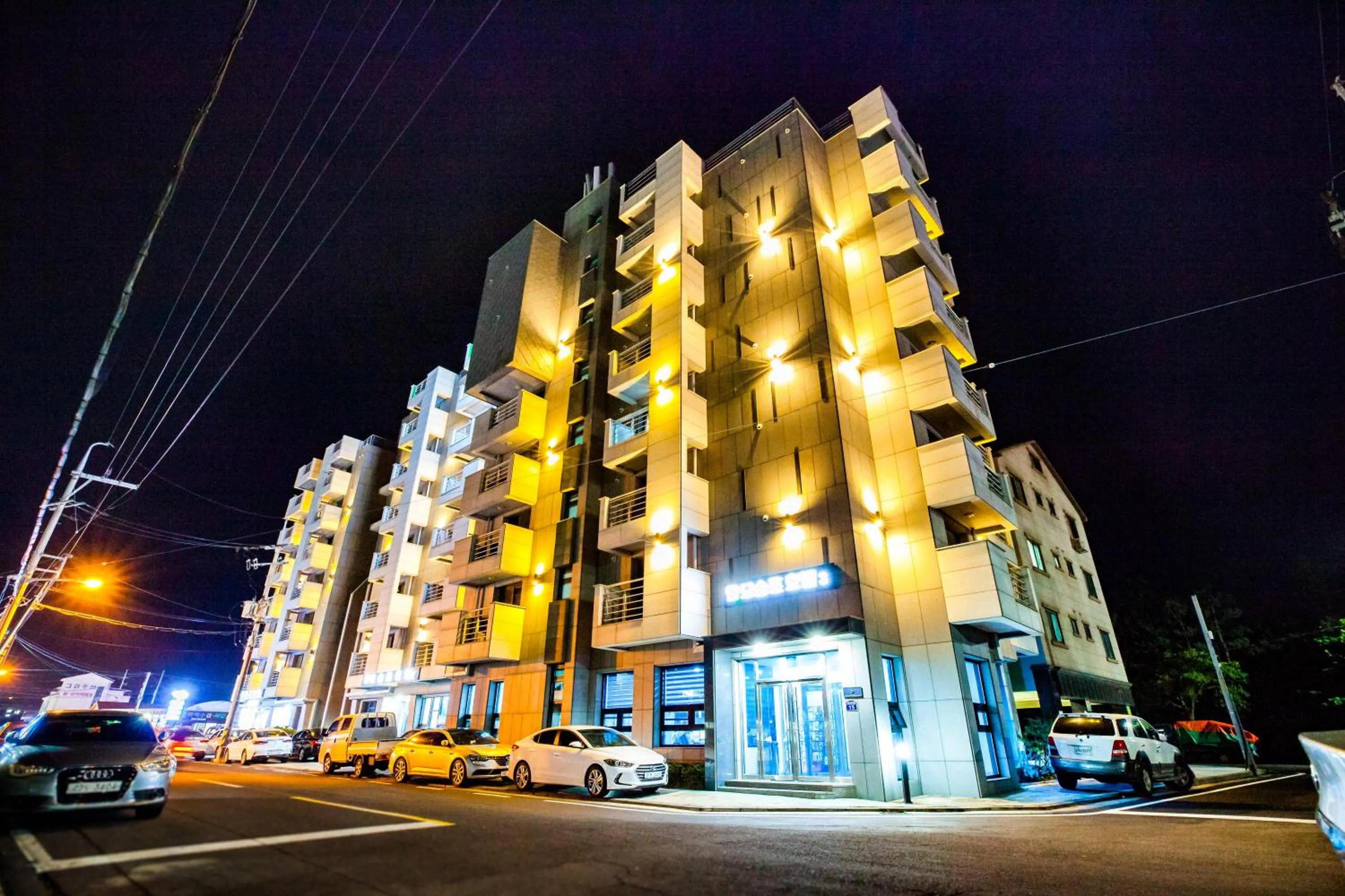 Property building in Jeju Moseulpo Hotel