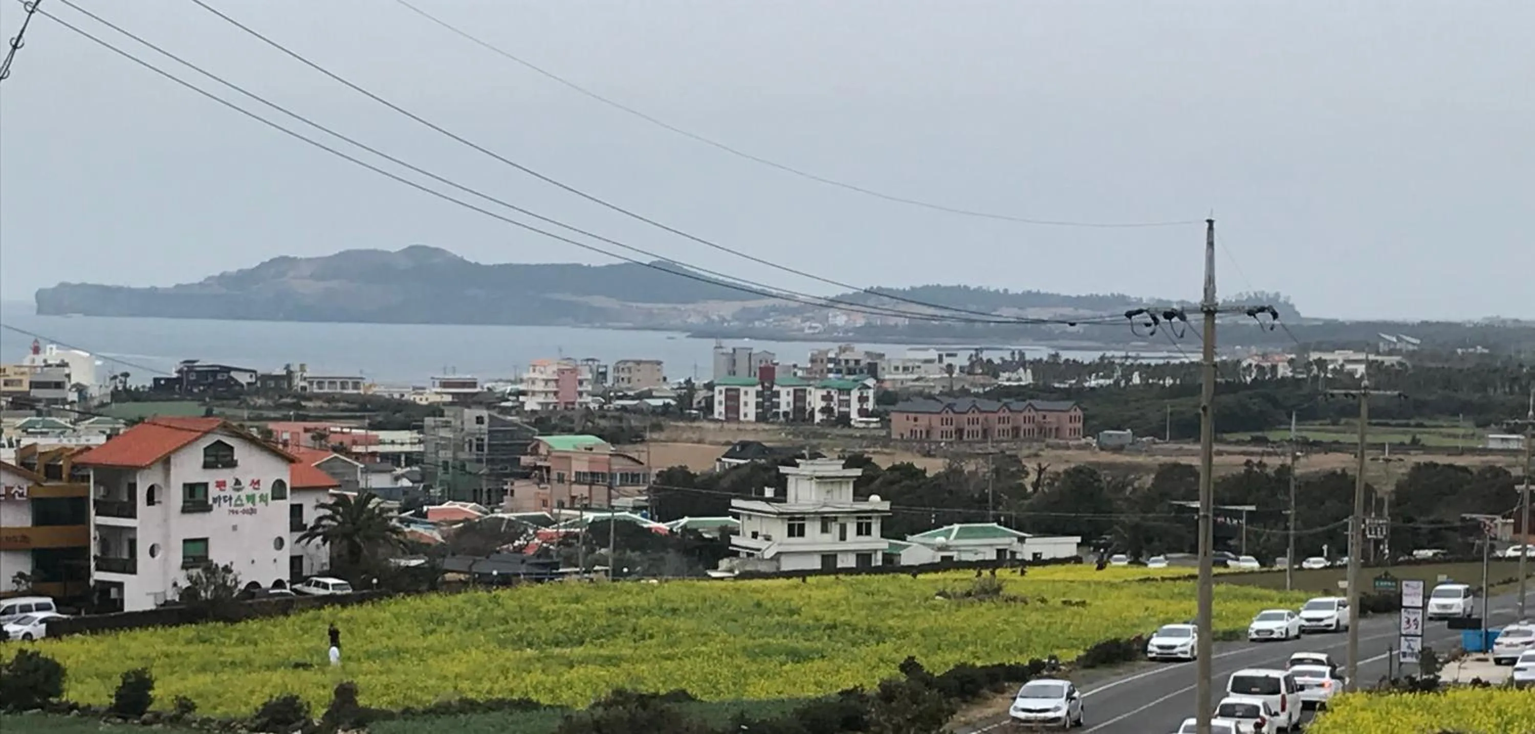 Natural landscape in Jeju Moseulpo Hotel