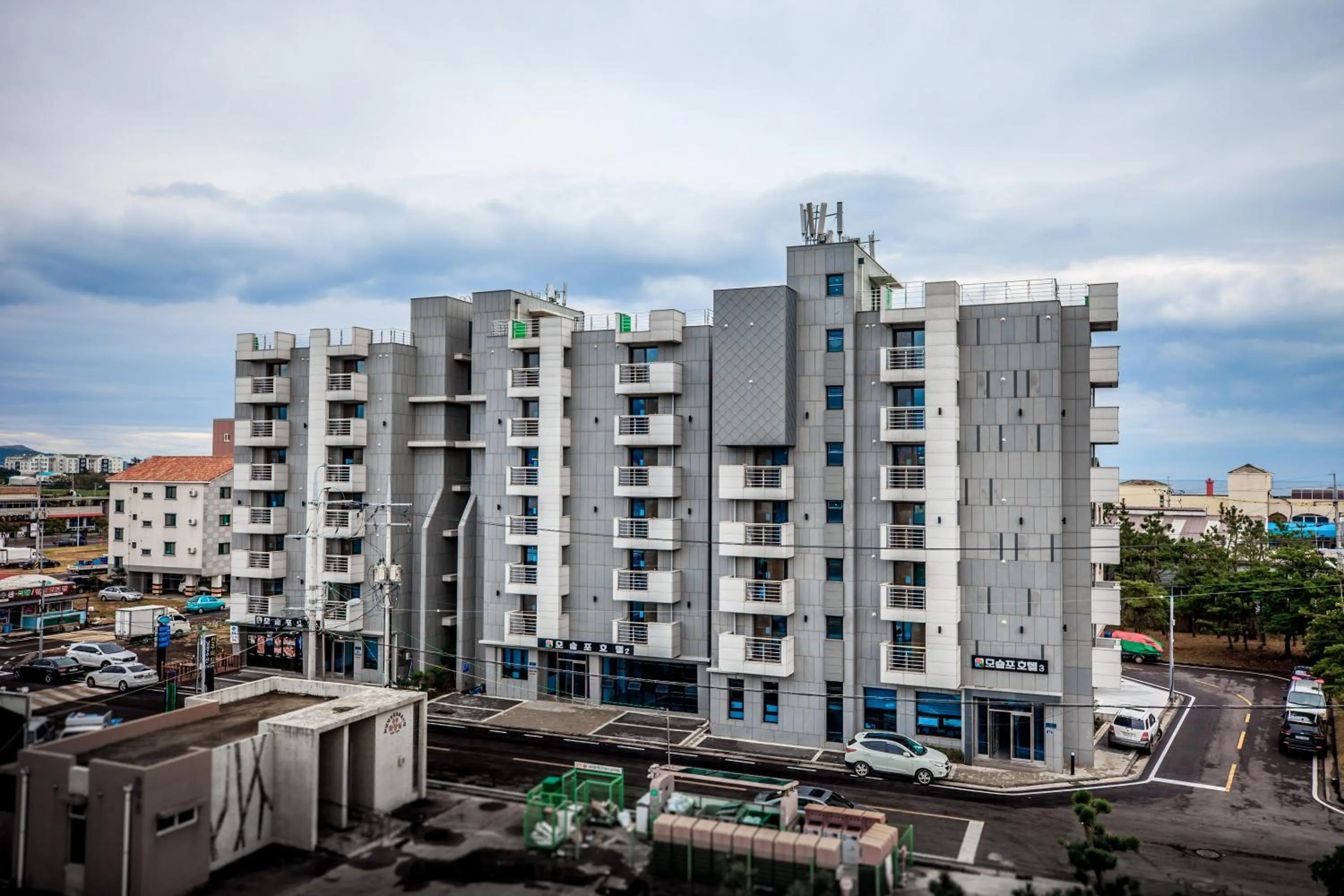 Property building in Jeju Moseulpo Hotel
