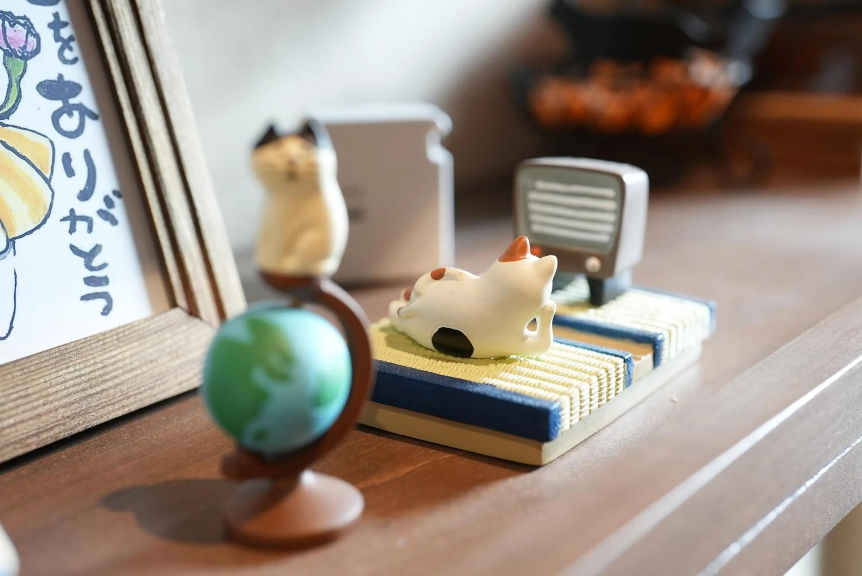 Living room in Nekokura Hostel