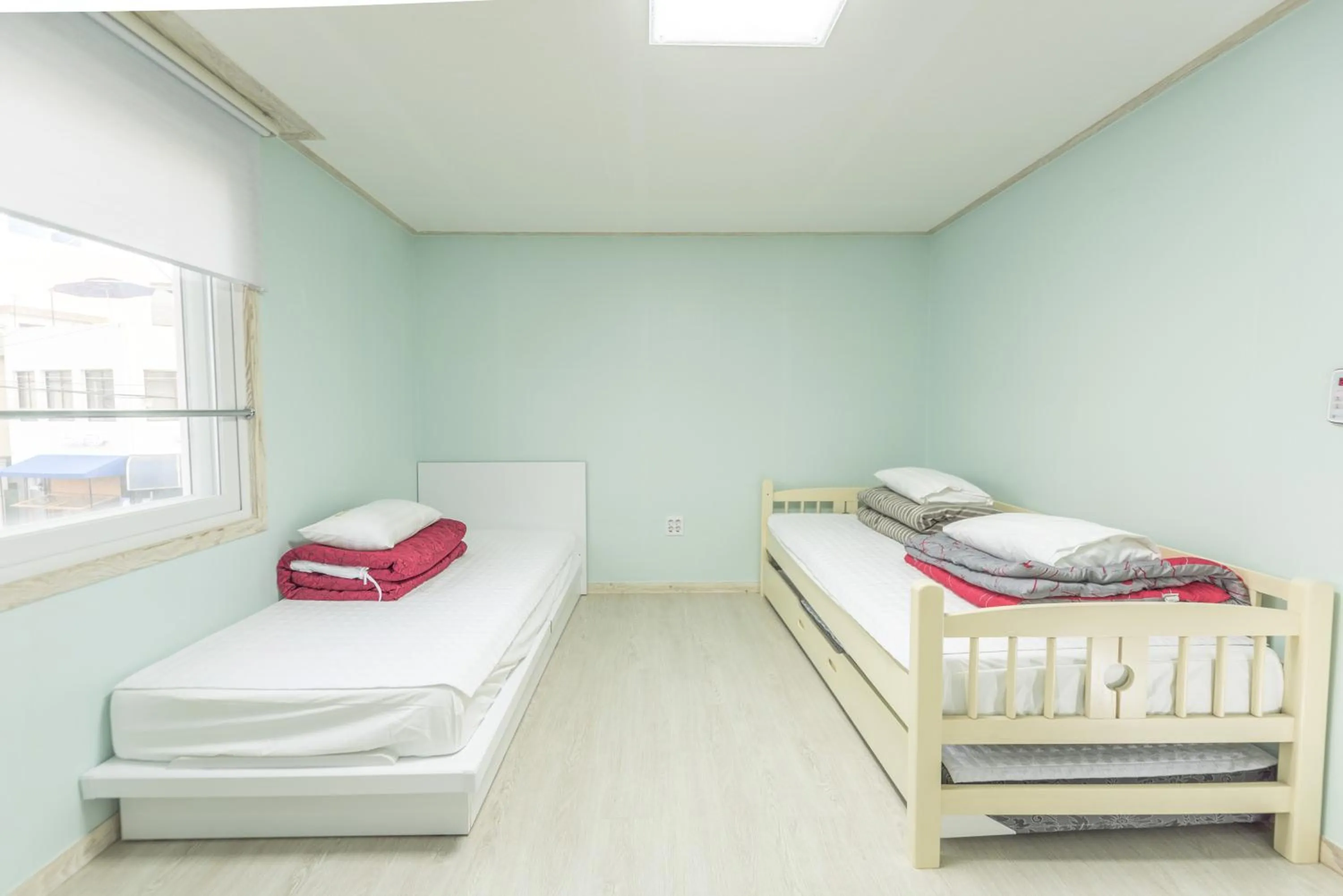 Bed in Big O Show Guesthouse