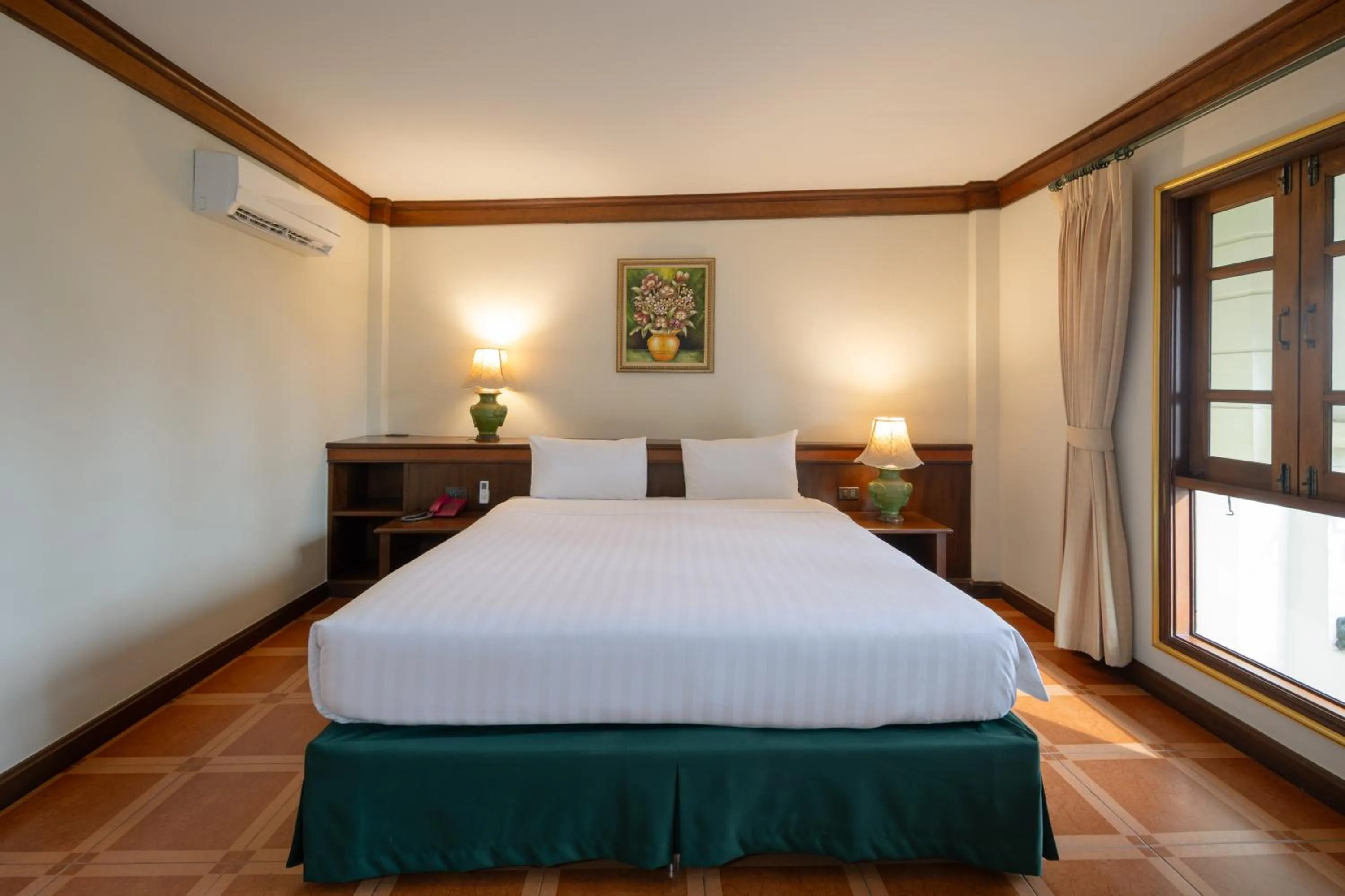 Bed in Erawan Hotel,Natai Beach