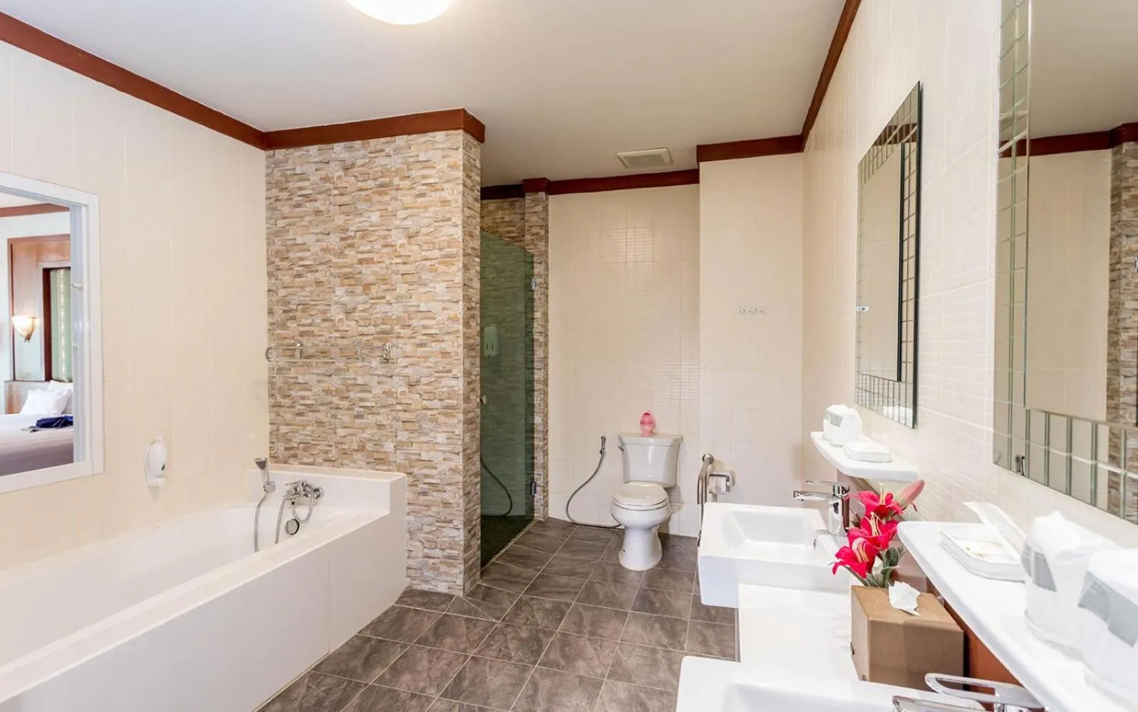 Shower in Erawan Hotel