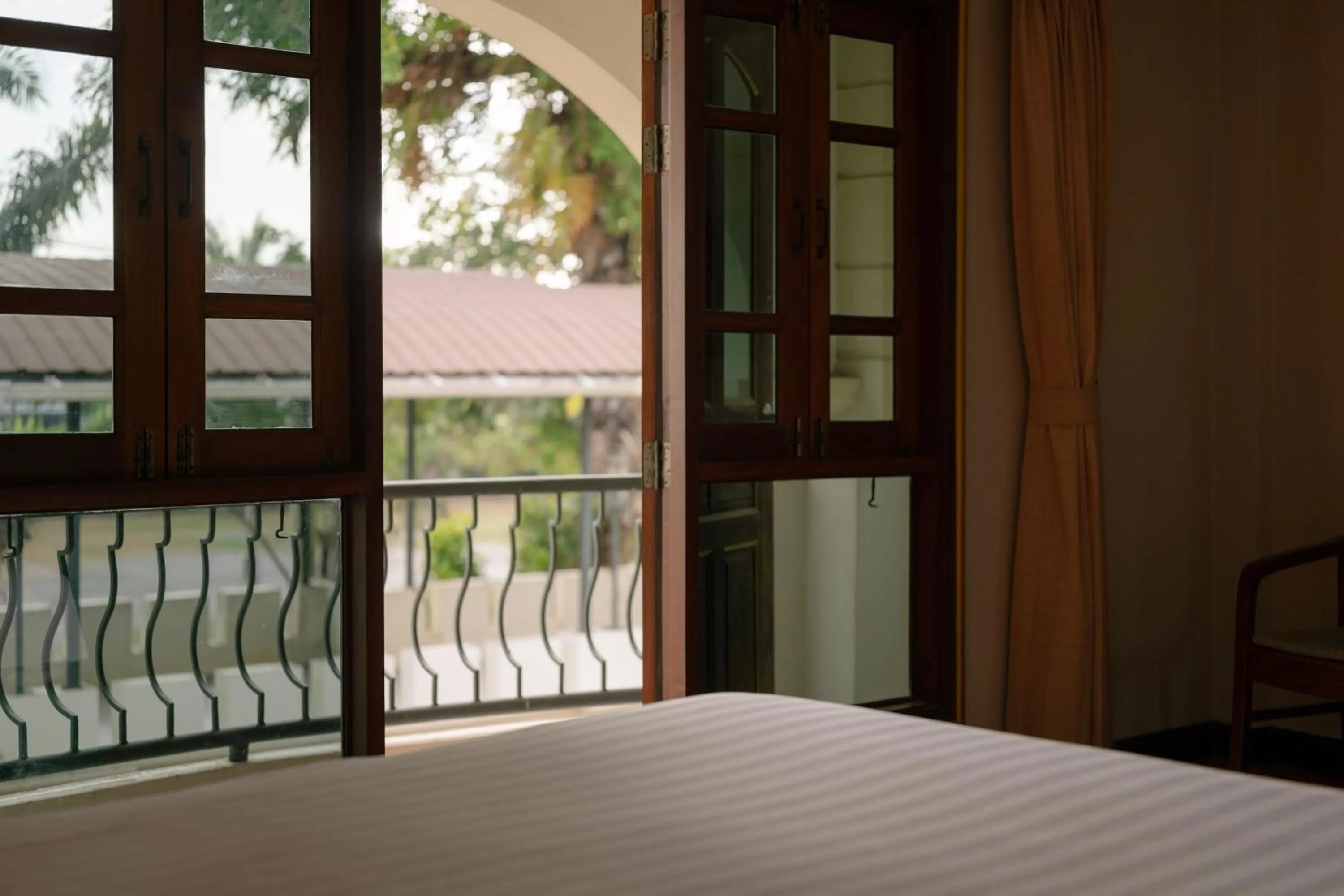 Bed in Erawan Hotel,Natai Beach