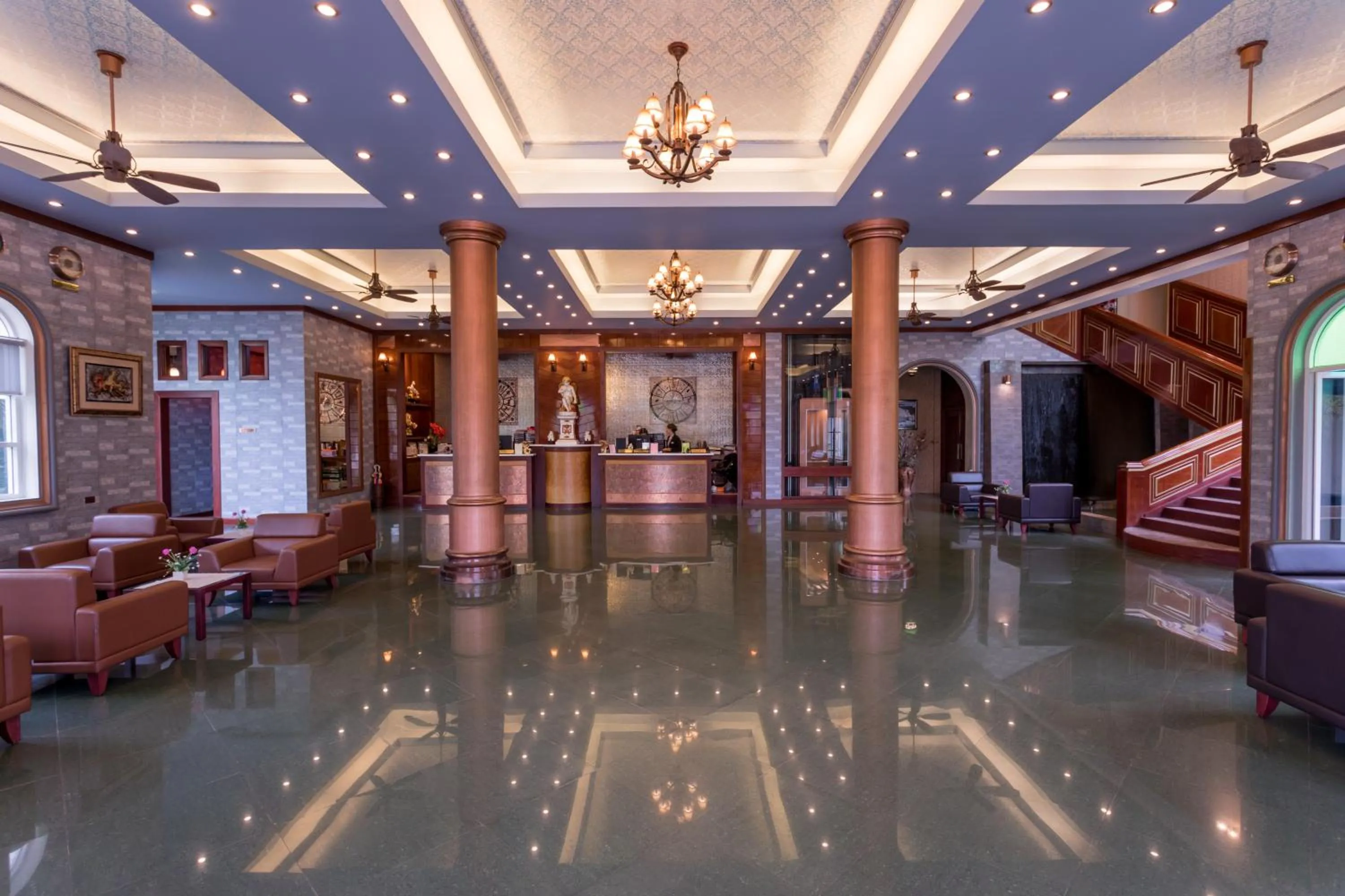 Lobby or reception in Erawan Hotel