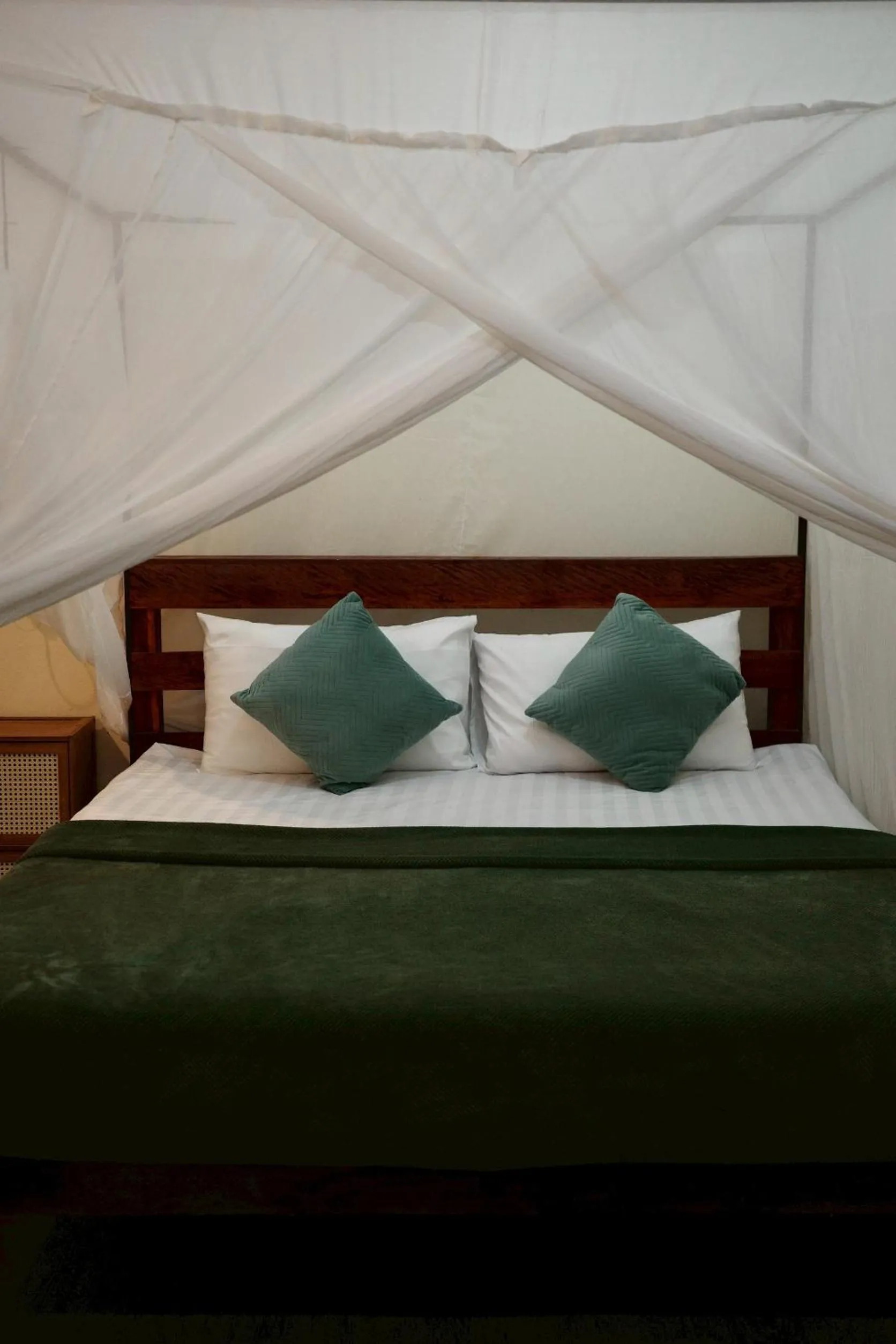 Bed in Khao Sok Green Mountain View