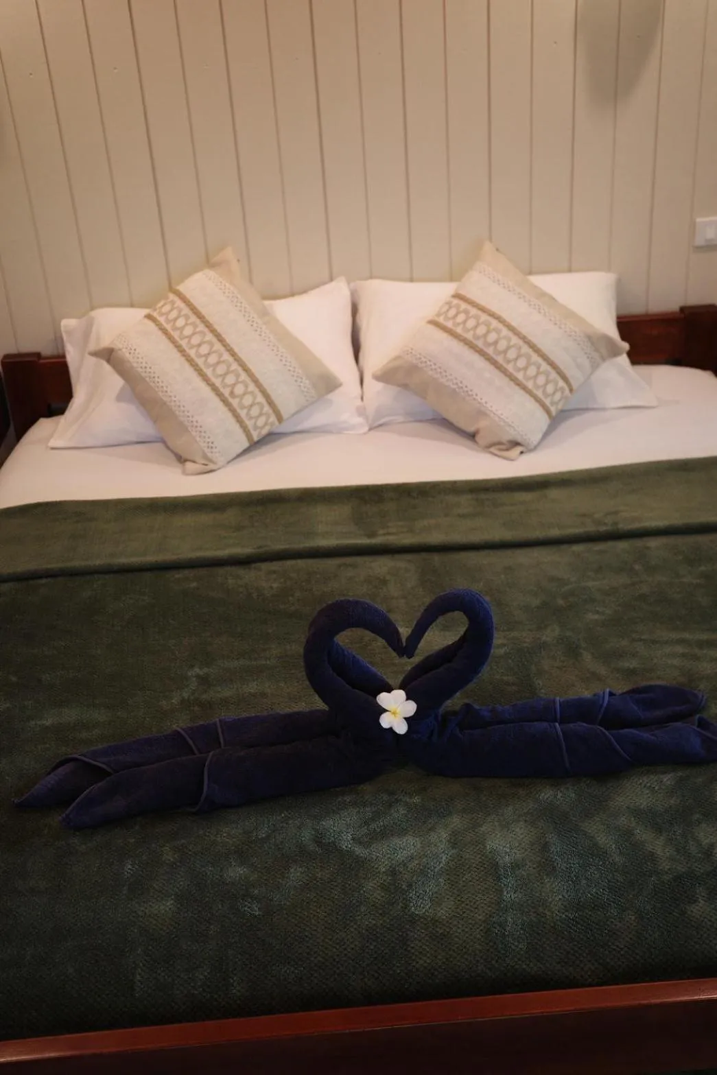 Bed in Khao Sok Green Mountain View