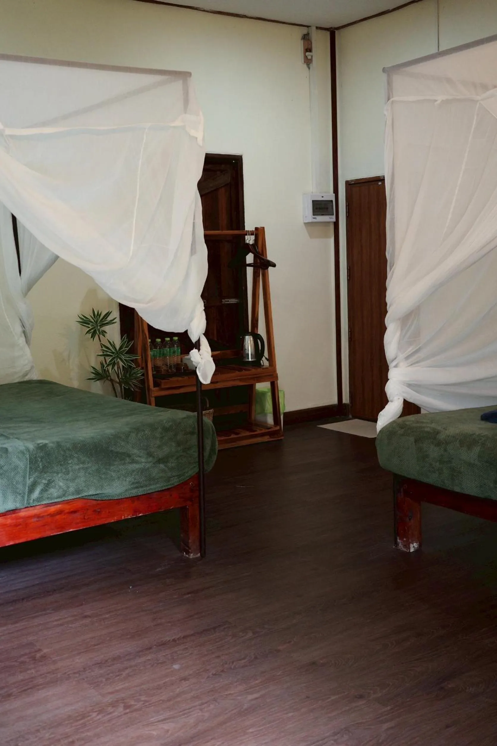 Bed in Khao Sok Green Mountain View