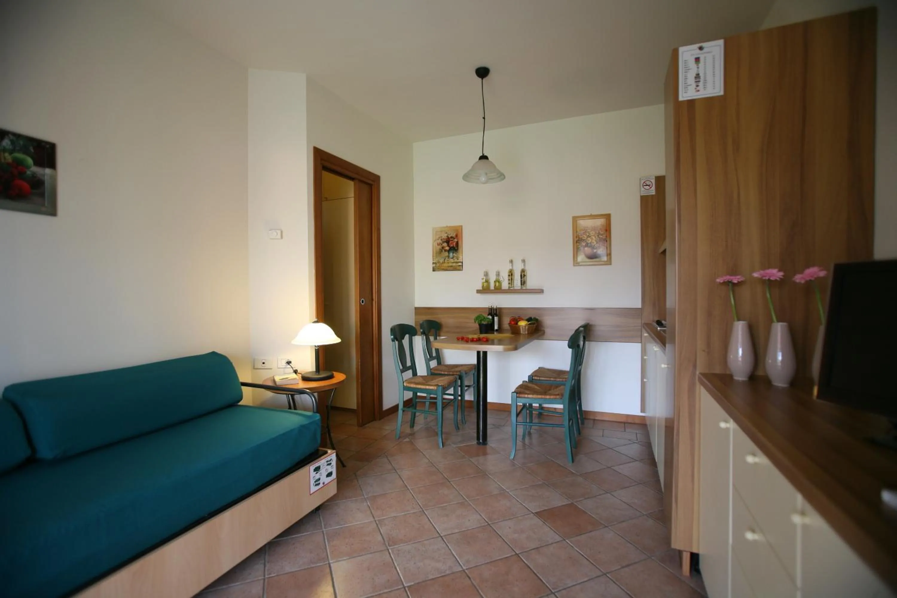 Living room in The Garda Village