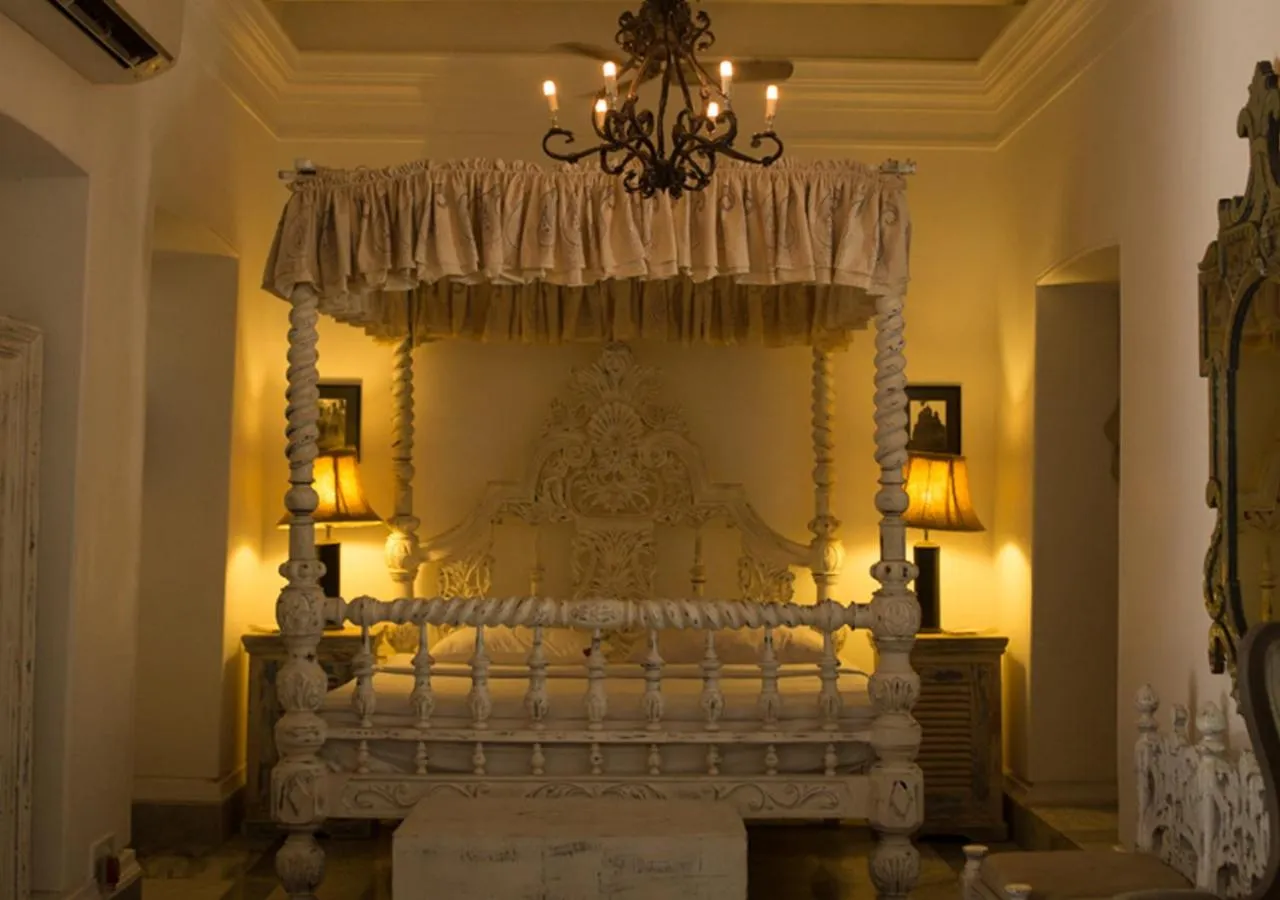 Bed in The Rajbari Bawali