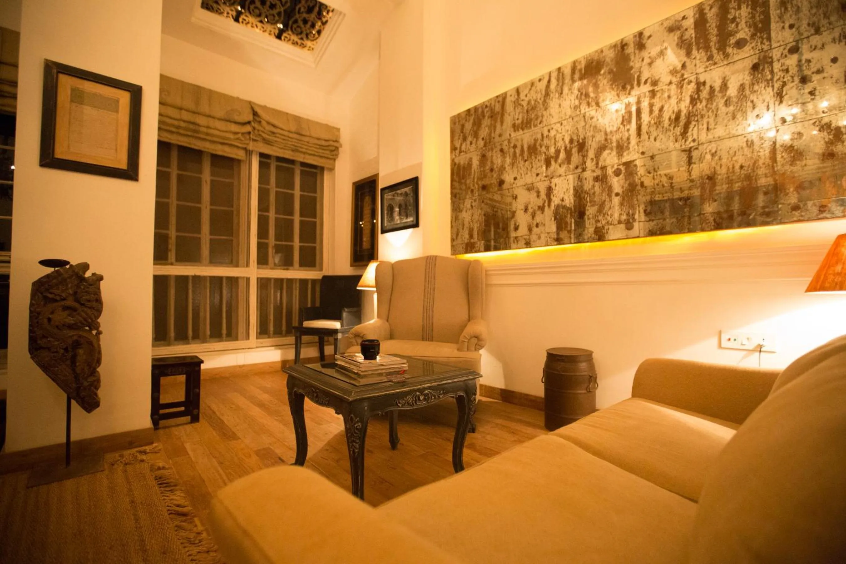 Living room in The Rajbari Bawali