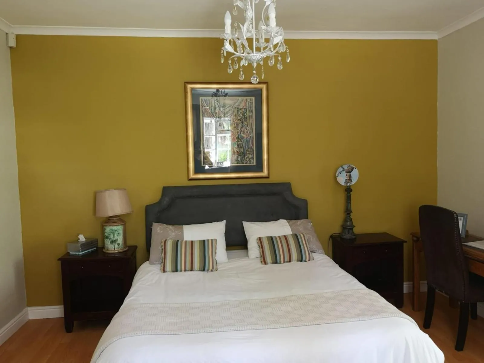 Patio, Bed in Almond Cottage Bed & Breakfast