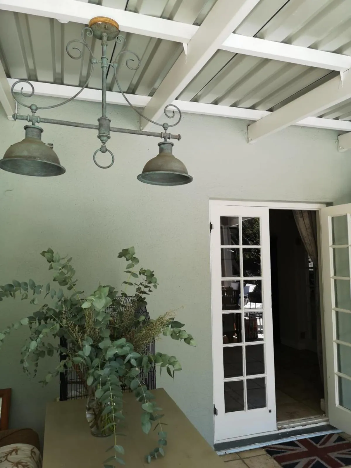 Patio in Almond Cottage Bed & Breakfast