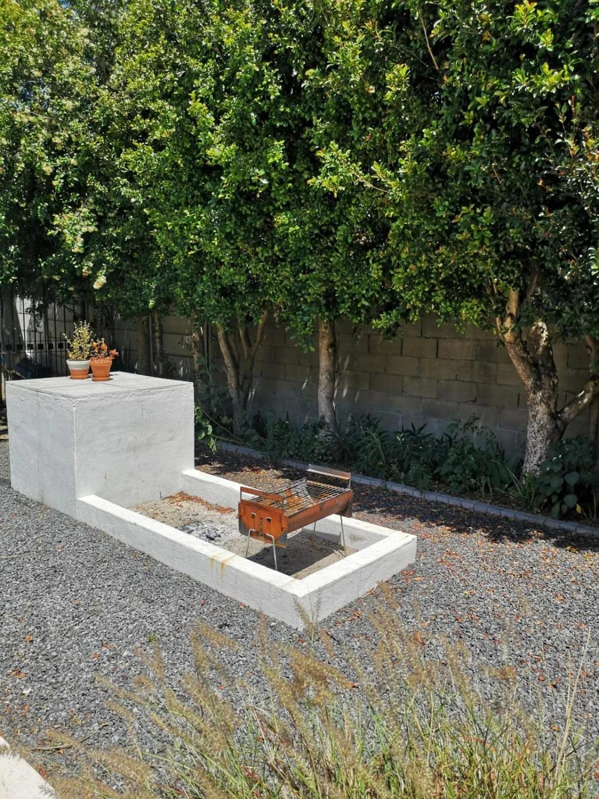 Patio in Almond Cottage Bed & Breakfast