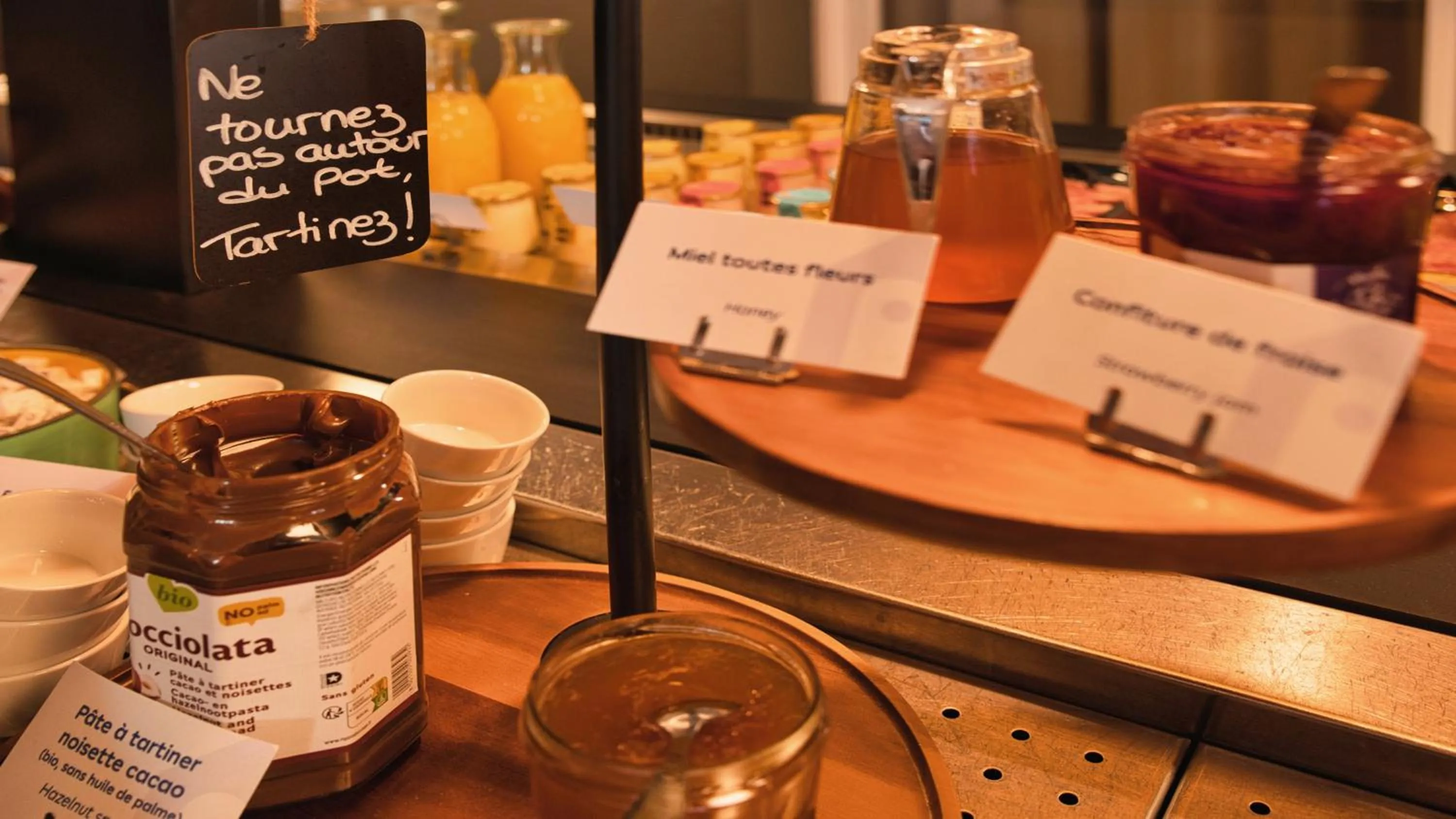 Buffet breakfast in Campanile NATURE - Dreux