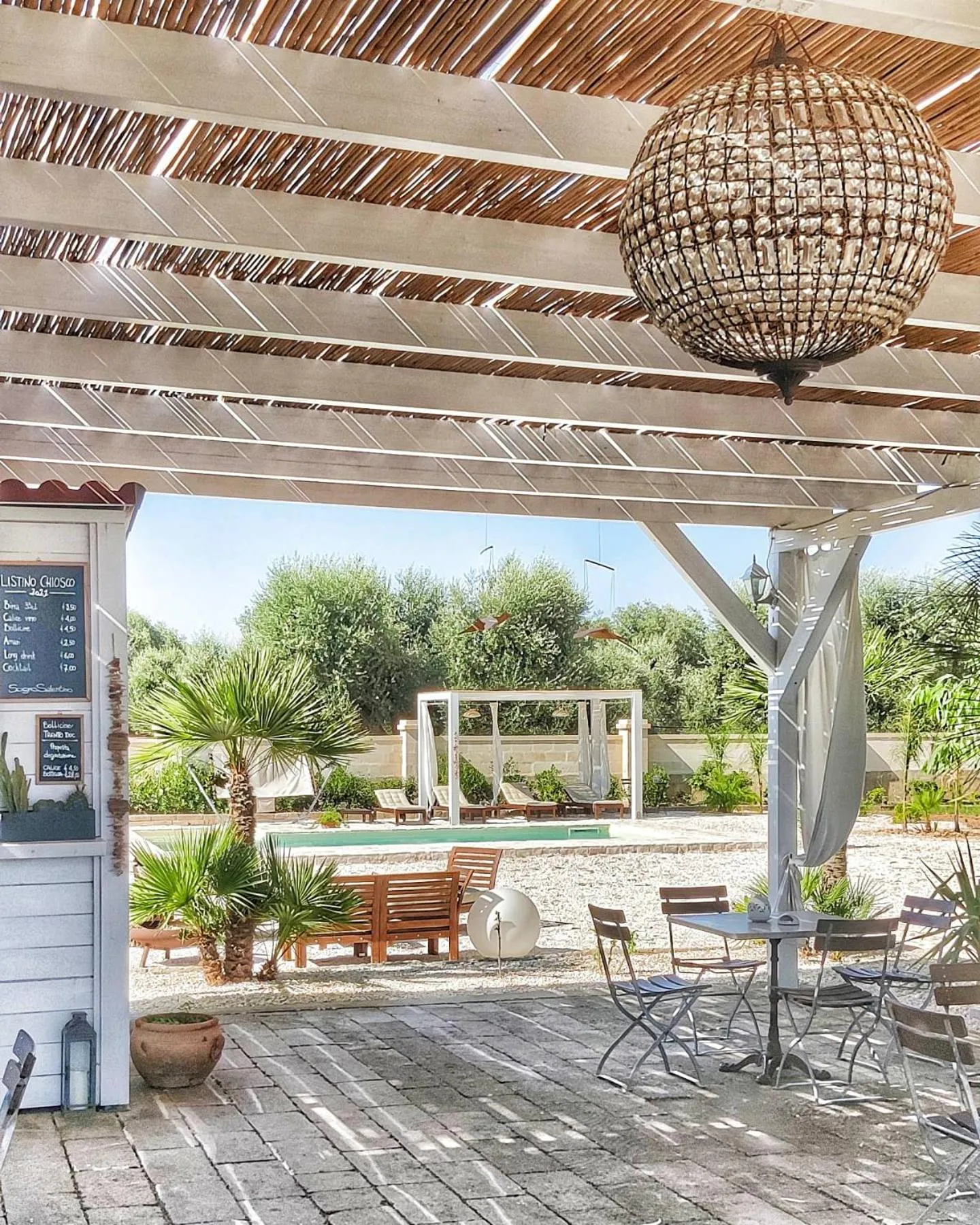 Patio in B&B Sogno Salentino