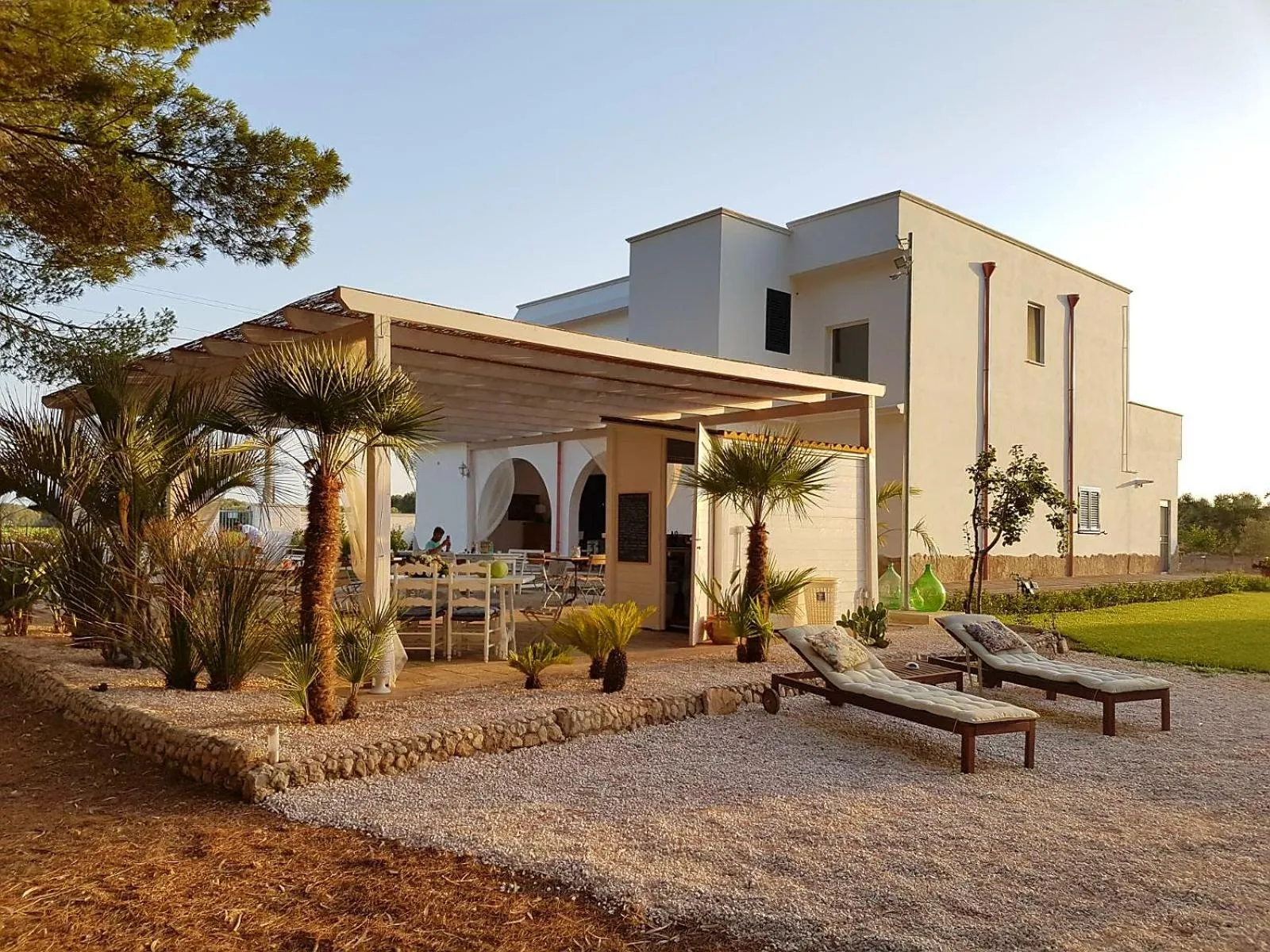 Patio in B&B Sogno Salentino