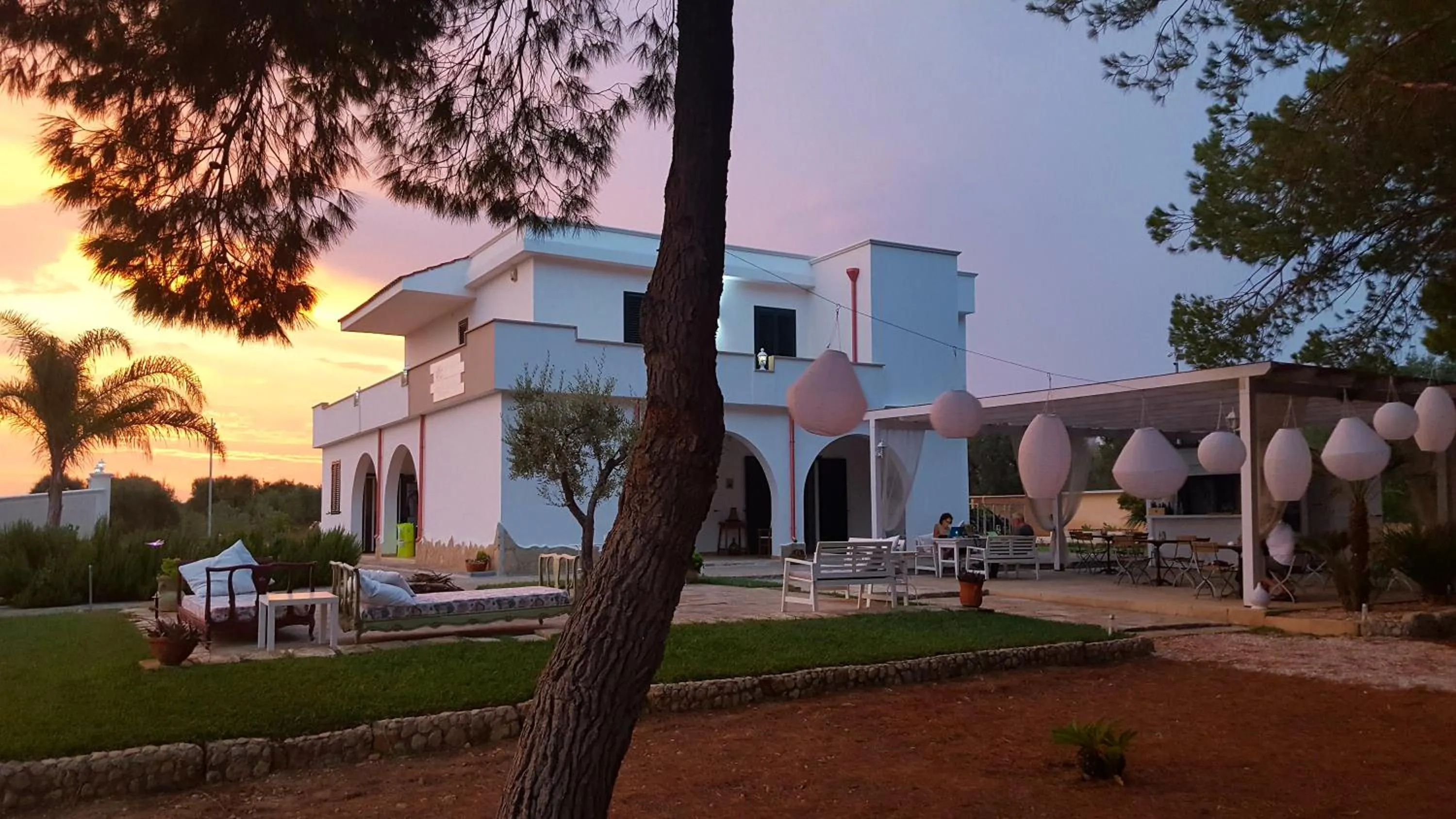 Sunset in B&B Sogno Salentino