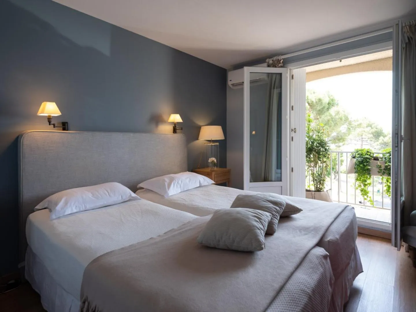 Bed in Hotel Santa Maria