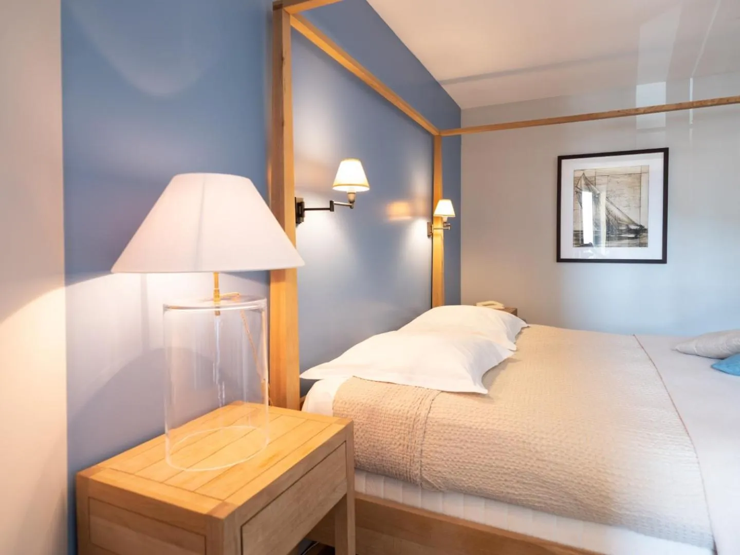 Bed in Hotel Santa Maria