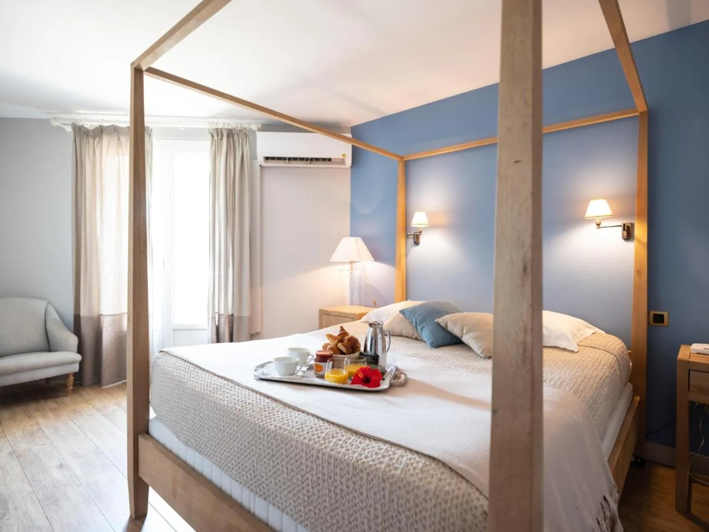 Bed in Hotel Santa Maria