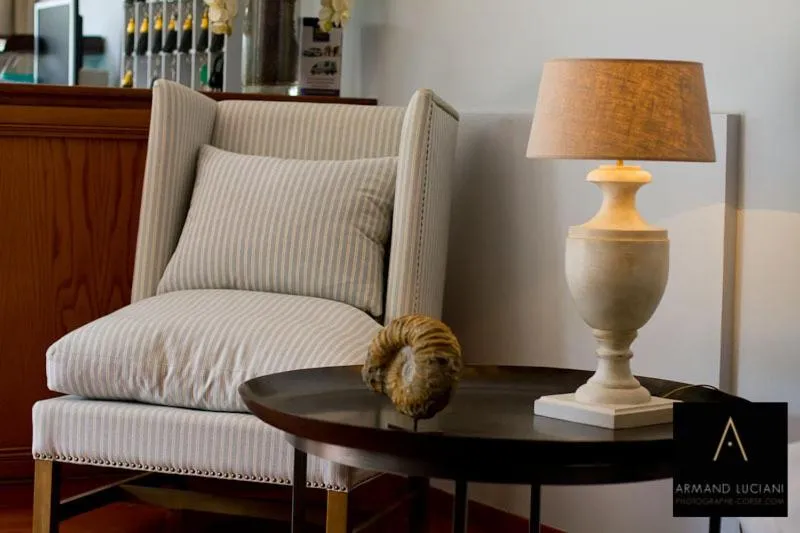 Lobby or reception in Hotel Santa Maria