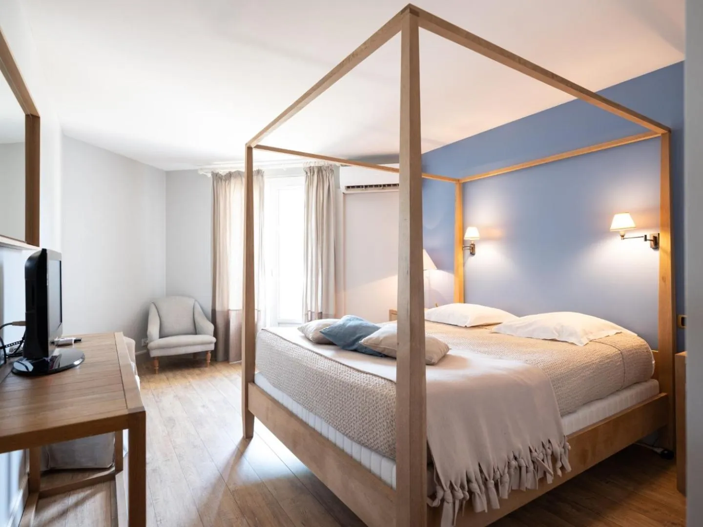 Bed in Hotel Santa Maria