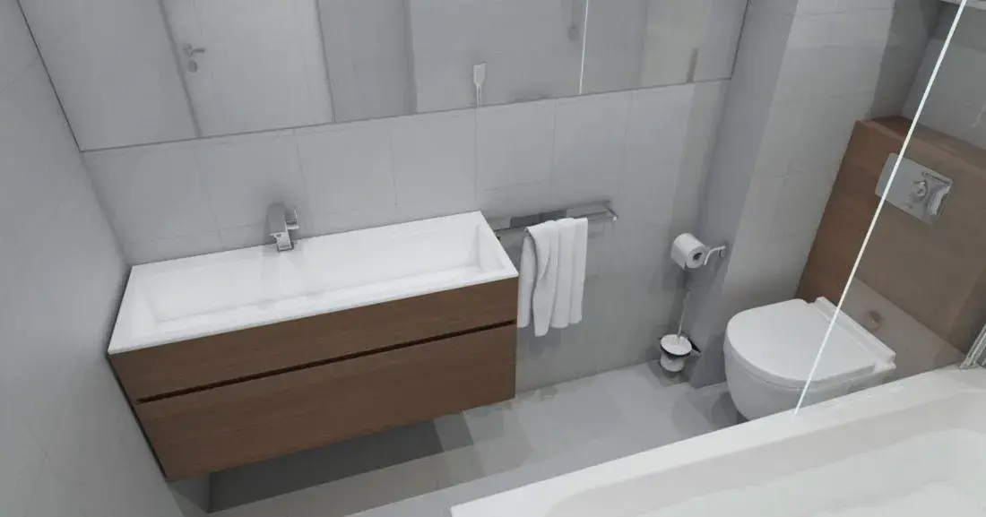 Twin Room in Hotel Santa Maria Twin Room in Hotel Santa Maria