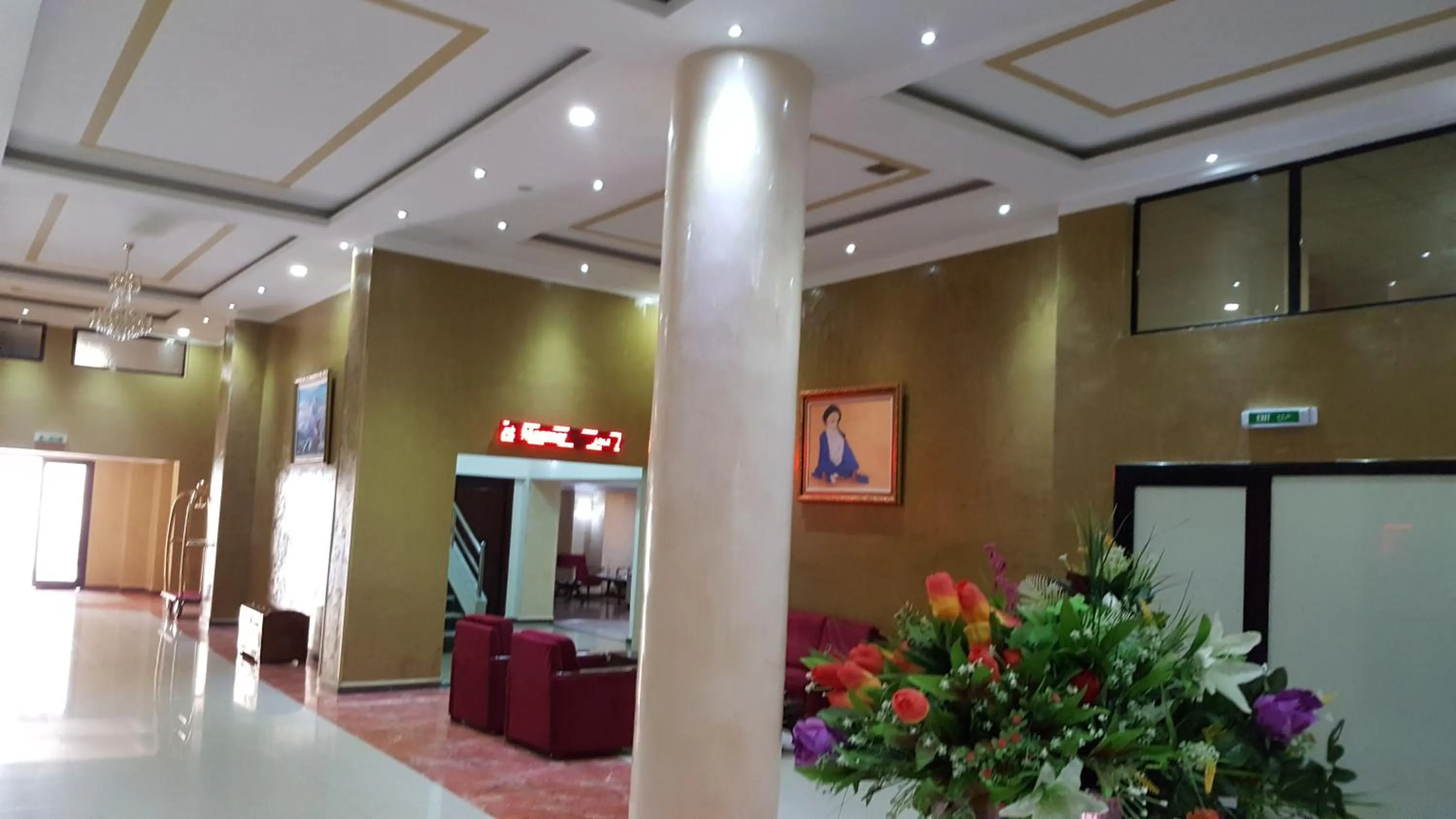 Lobby or reception in Numidien Hotel