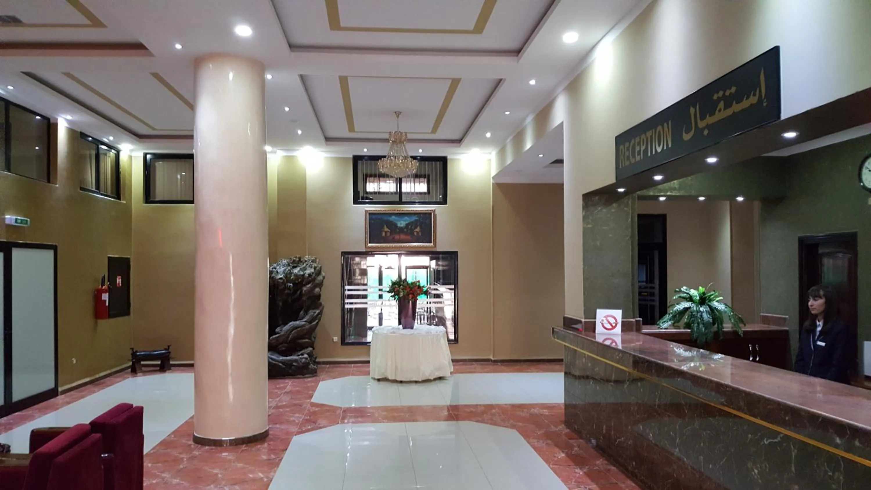 Lobby or reception in Numidien Hotel