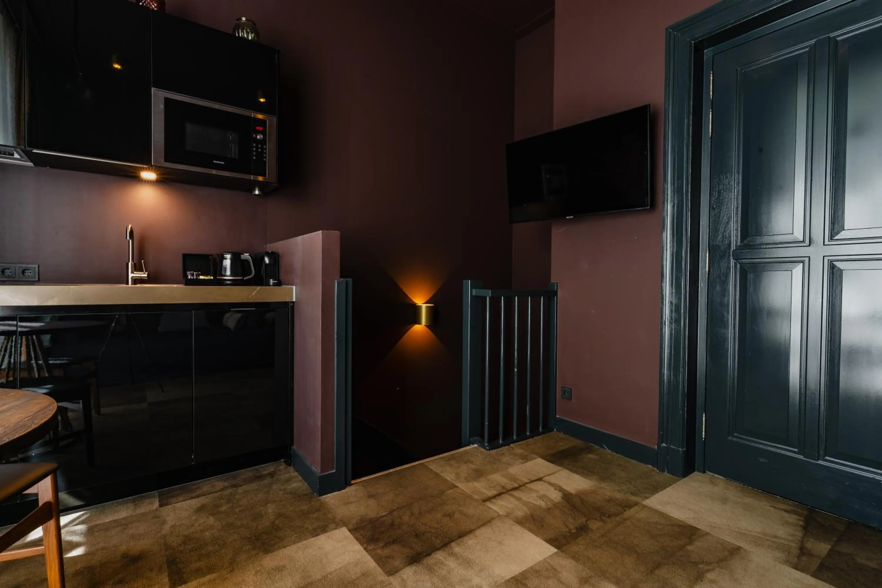 Kitchen or kitchenette in De Jonker Urban Suites