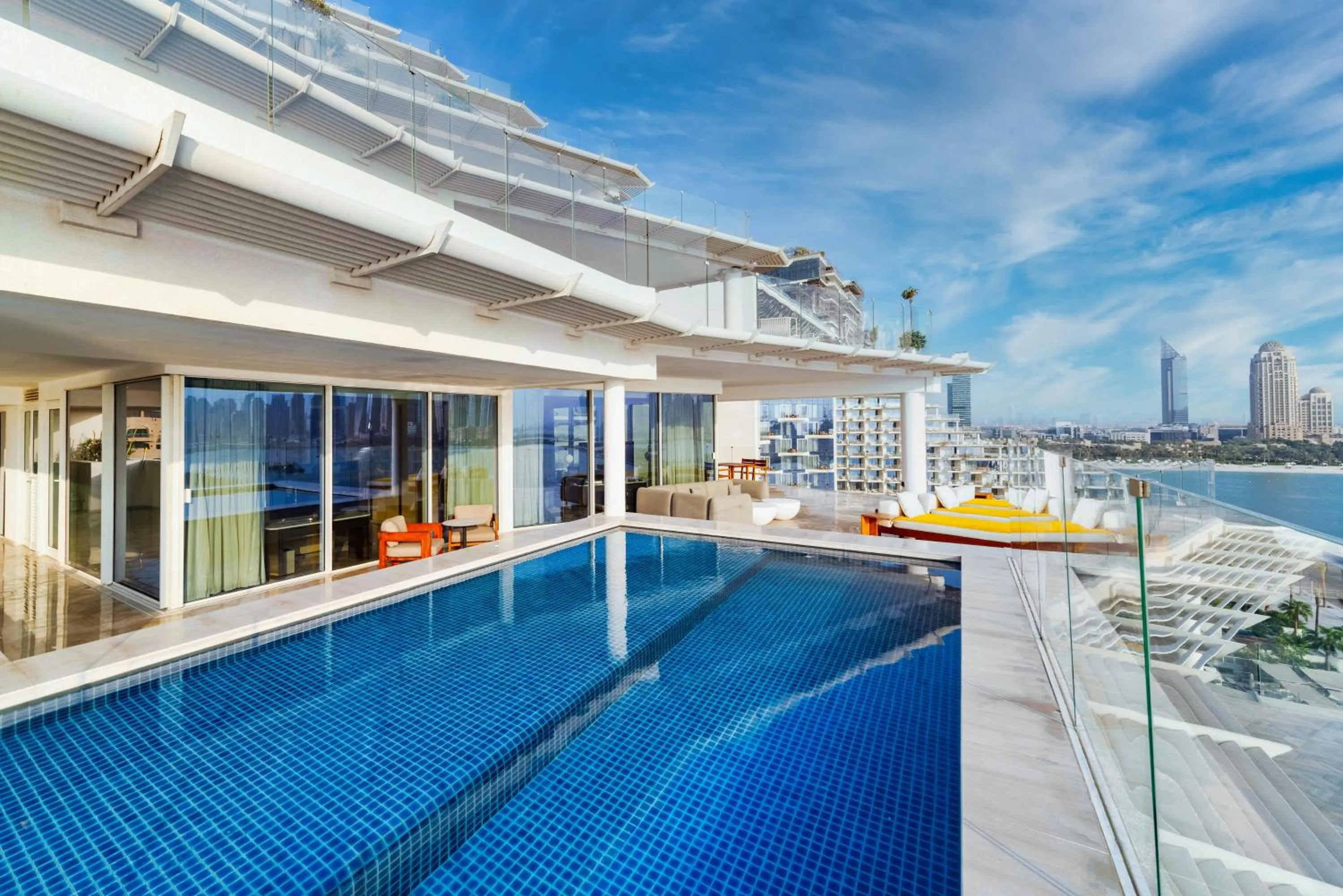 Swimming pool in FIVE Palm Jumeirah Dubai