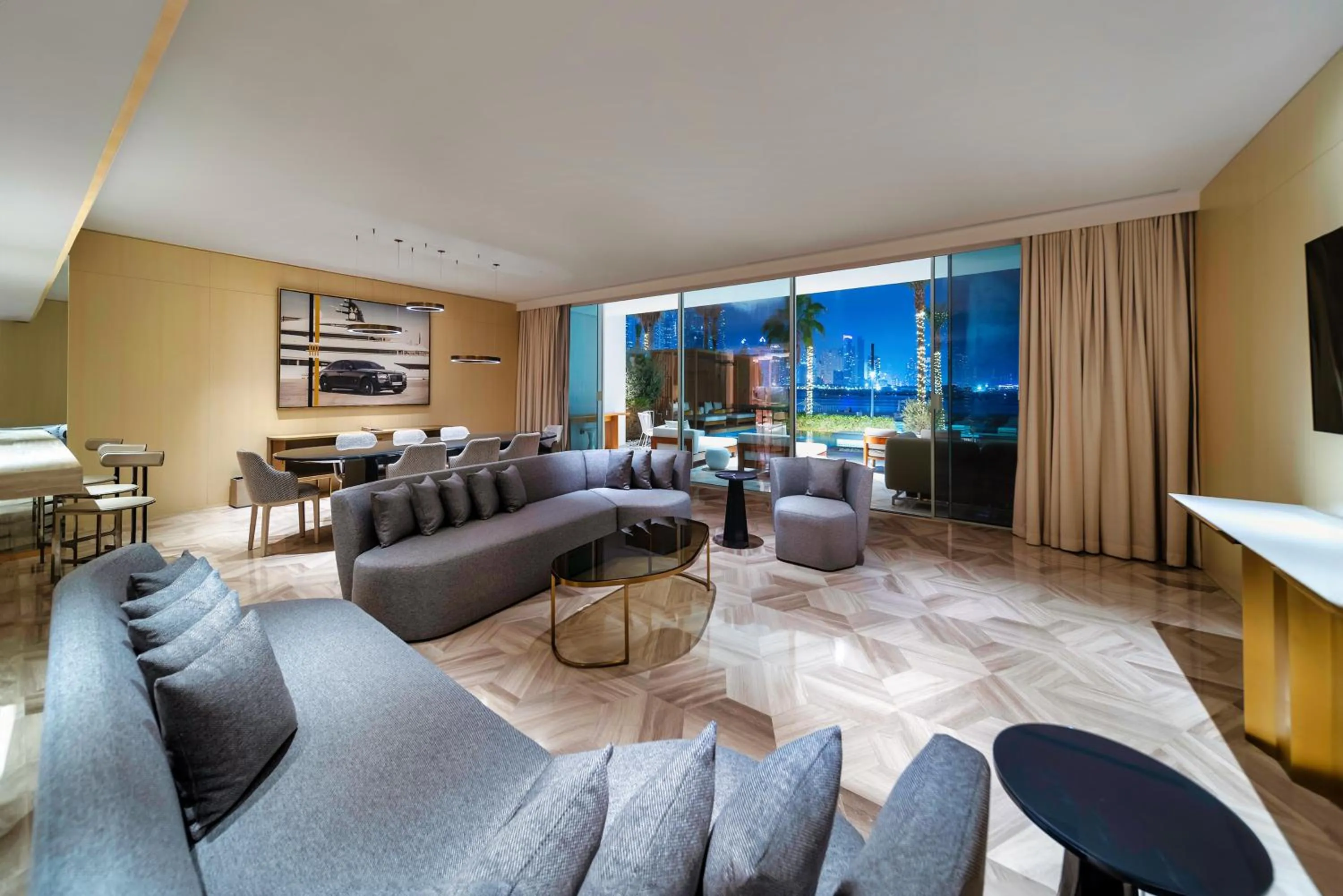 Living room in FIVE Palm Jumeirah Dubai
