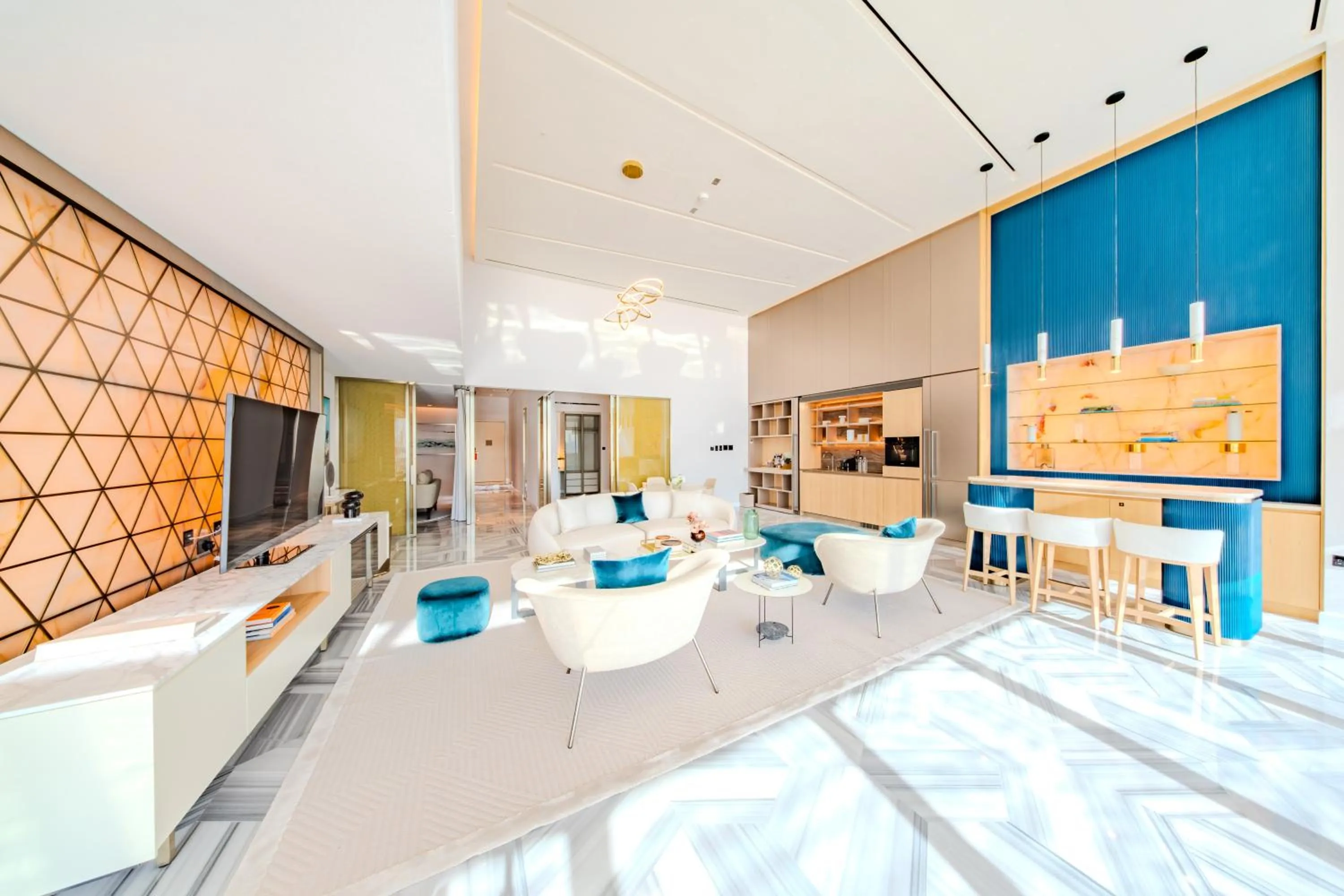 Living room in FIVE Palm Jumeirah Dubai