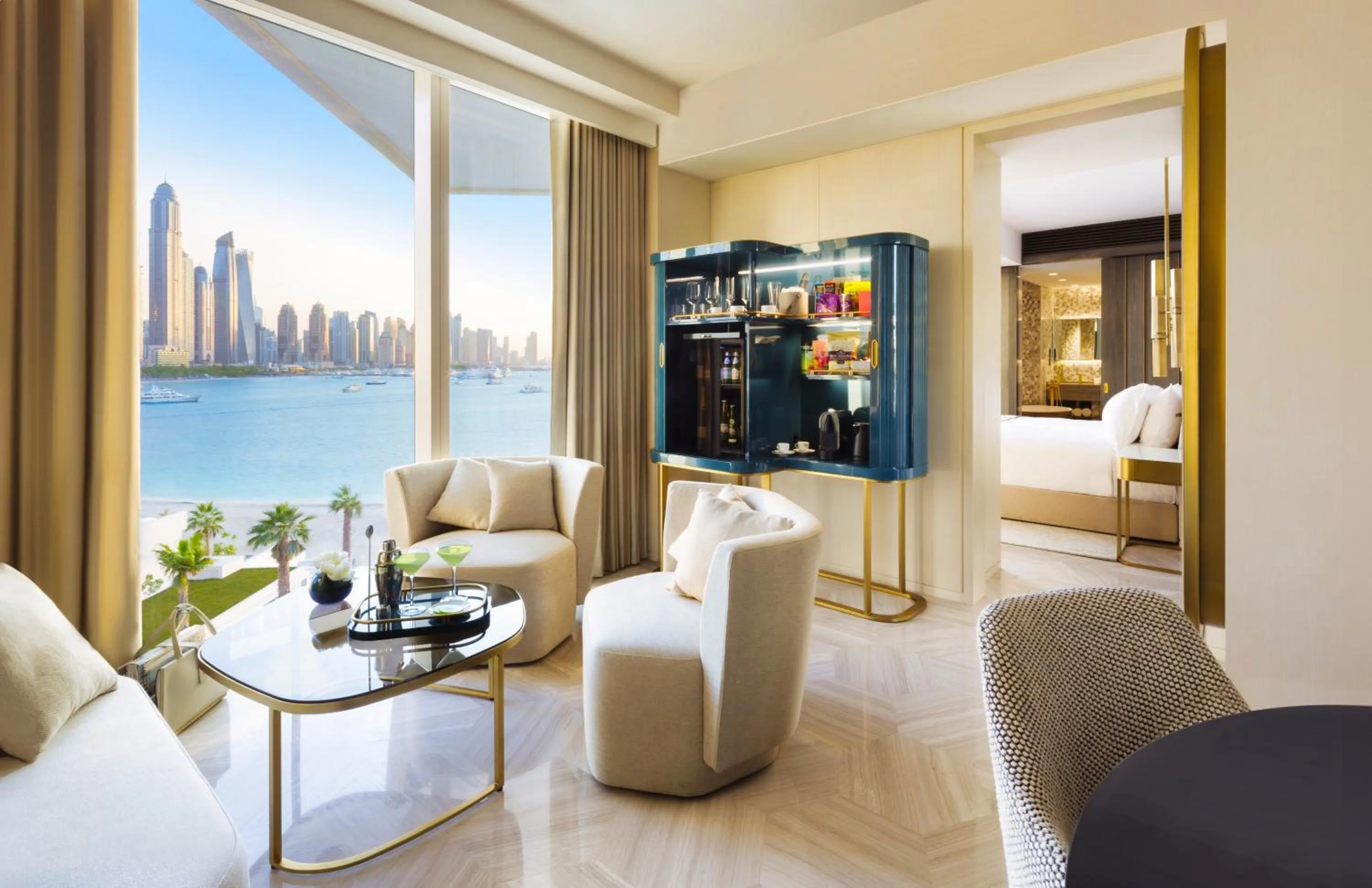 Living room in FIVE Palm Jumeirah Dubai