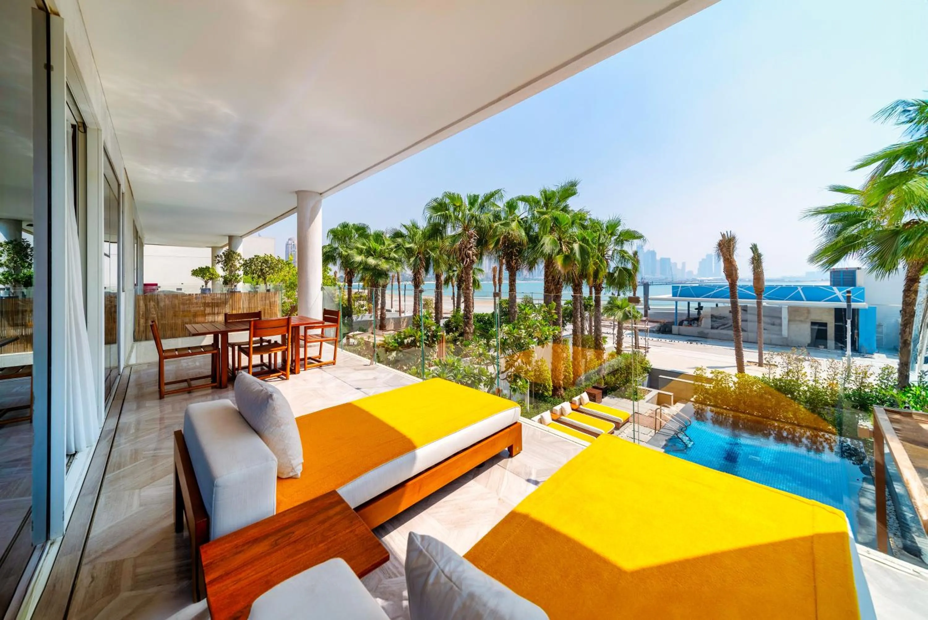 Patio in FIVE Palm Jumeirah Dubai