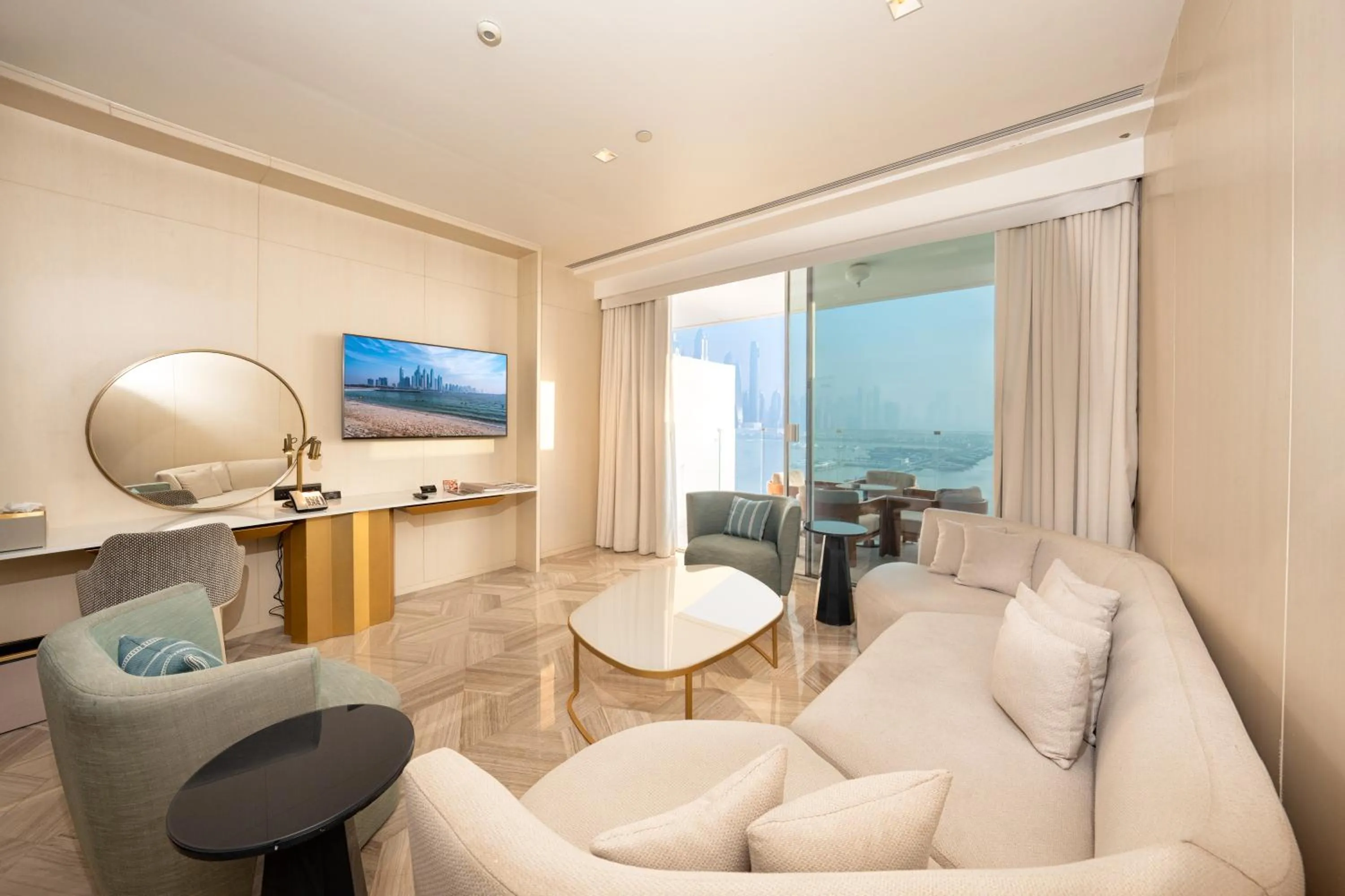 Living room in FIVE Palm Jumeirah Dubai