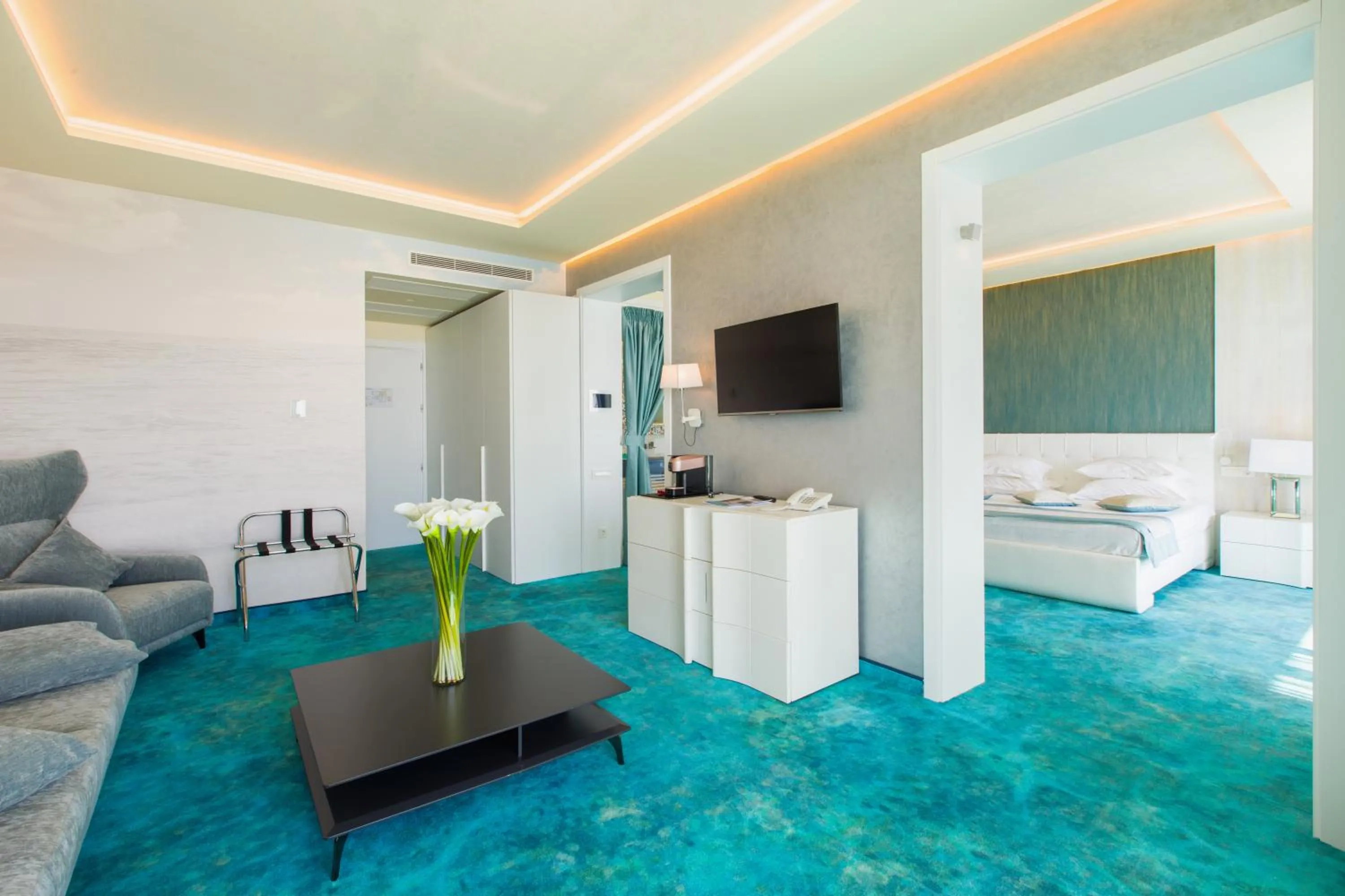 Living room in Hotel Opera Mamaia