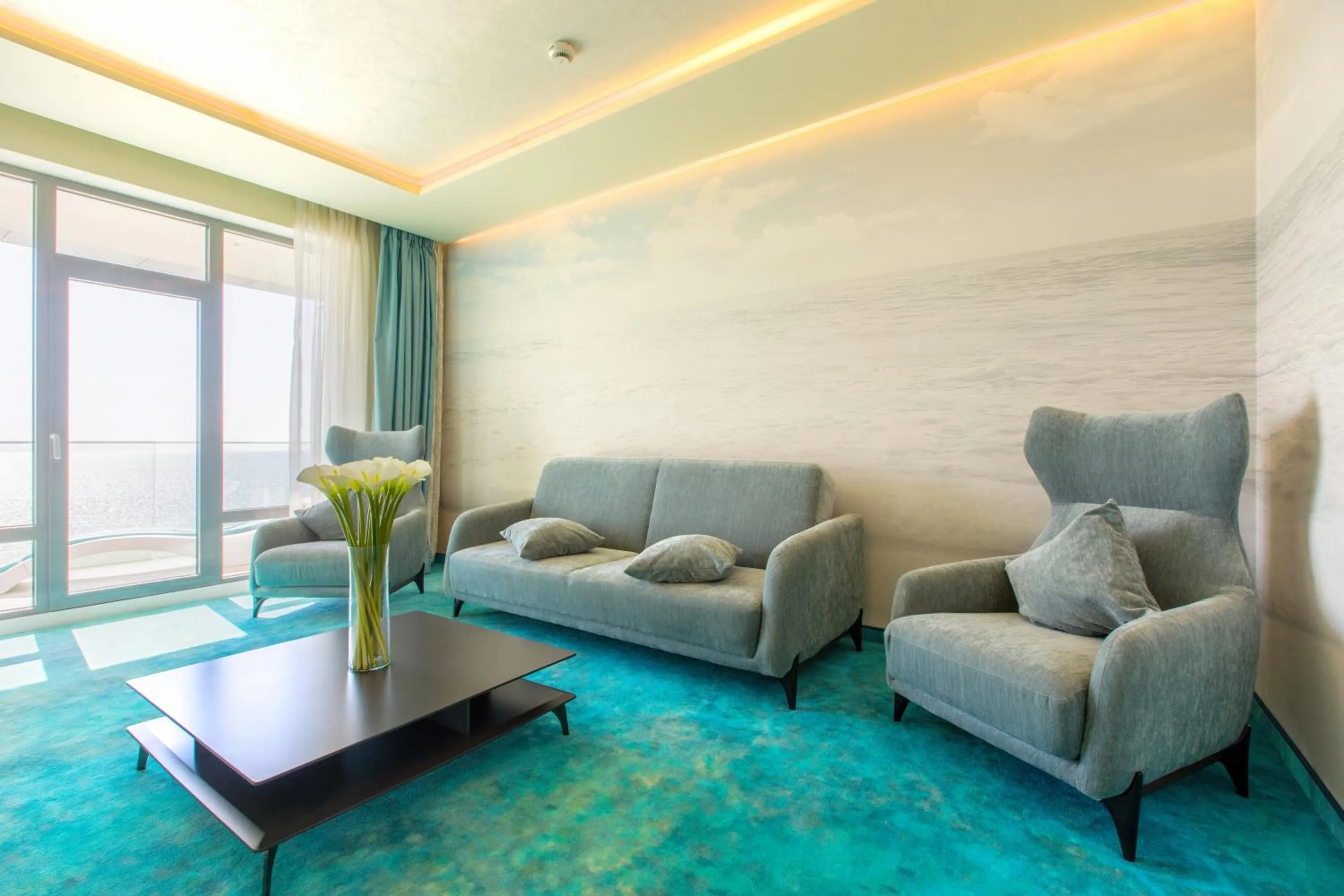 Living room in Hotel Opera Mamaia