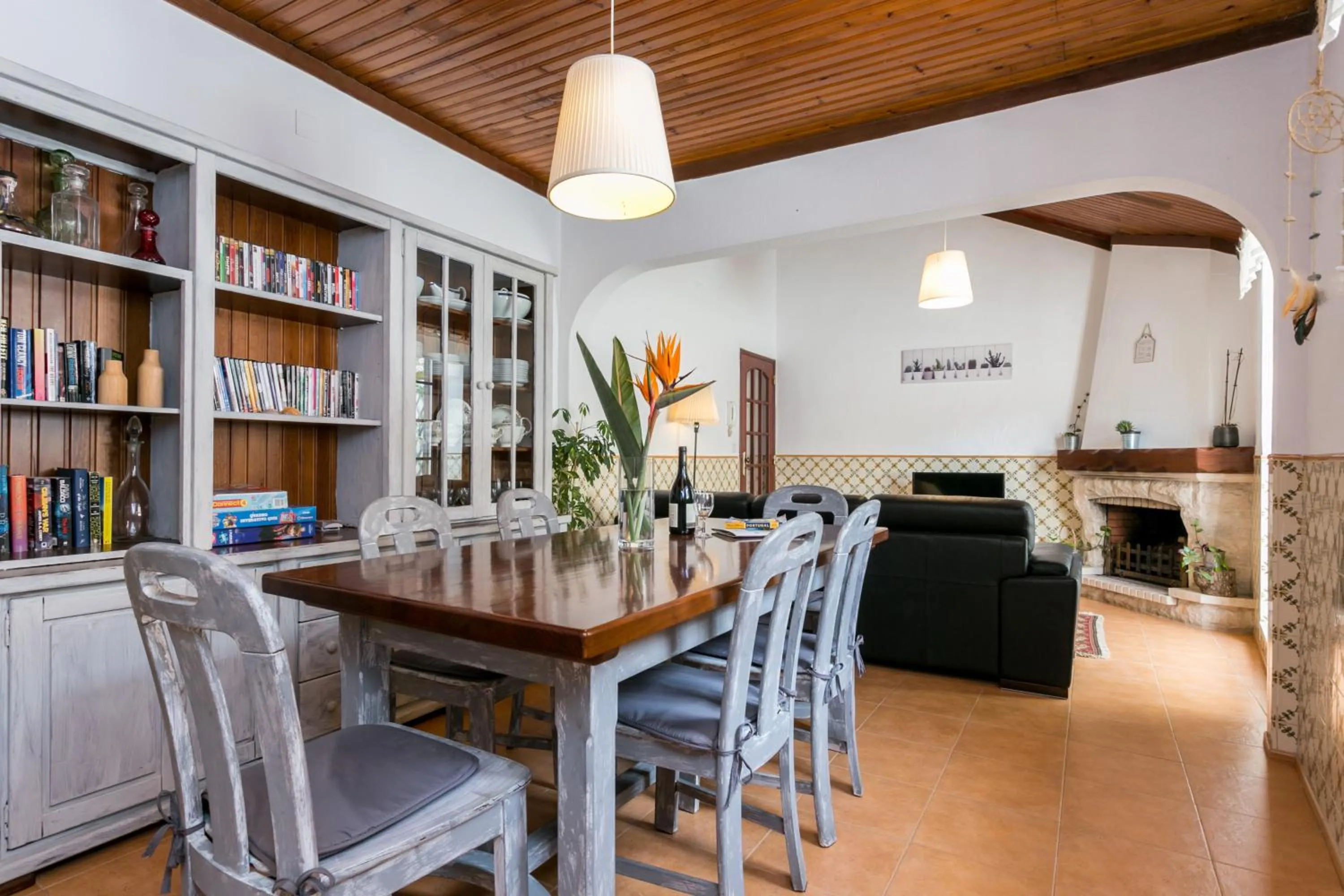 Living room in 3 Marias Garden House B&B