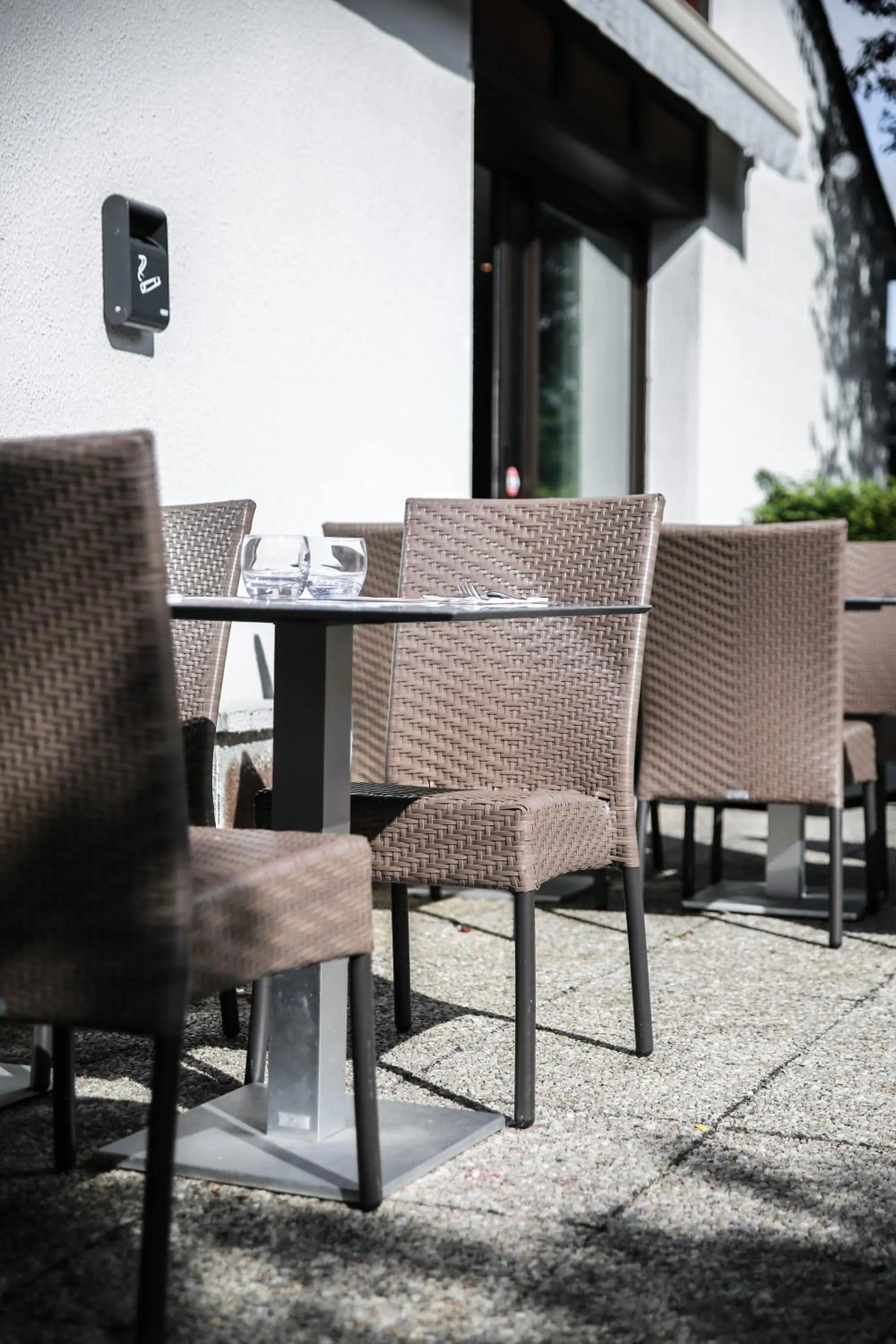 Patio in Campanile Rennes Ouest Cleunay