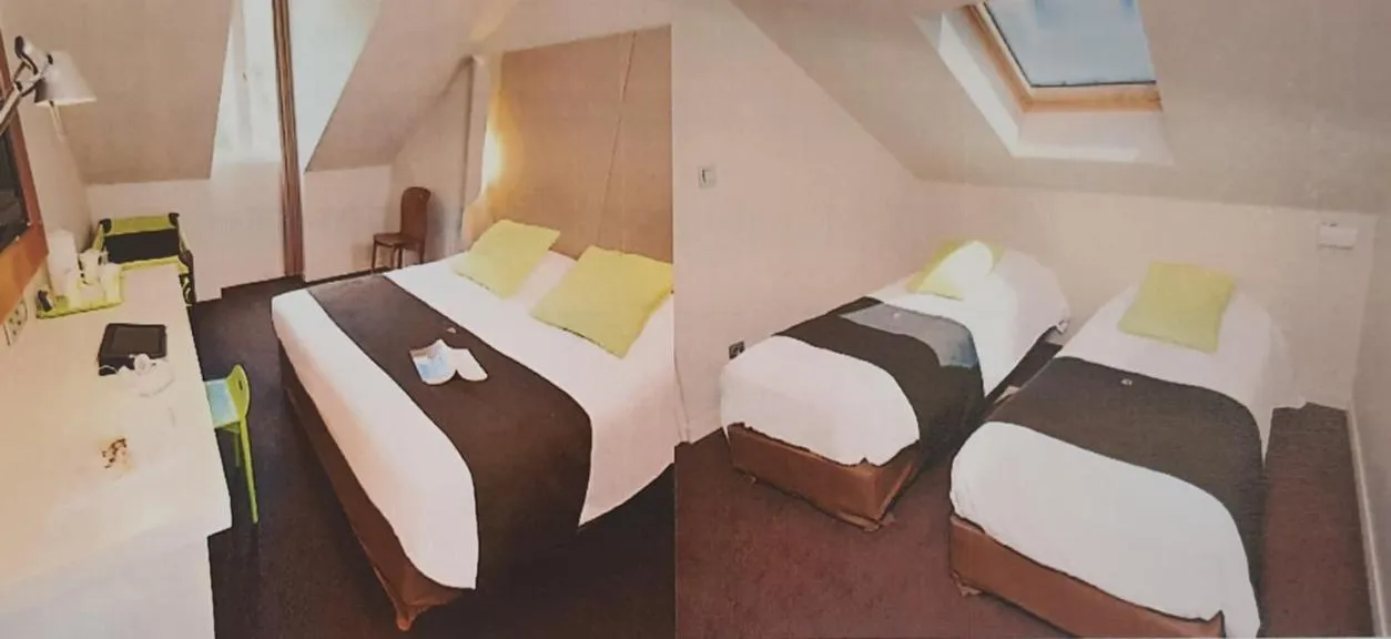 Bedroom, Bed in Campanile Vannes