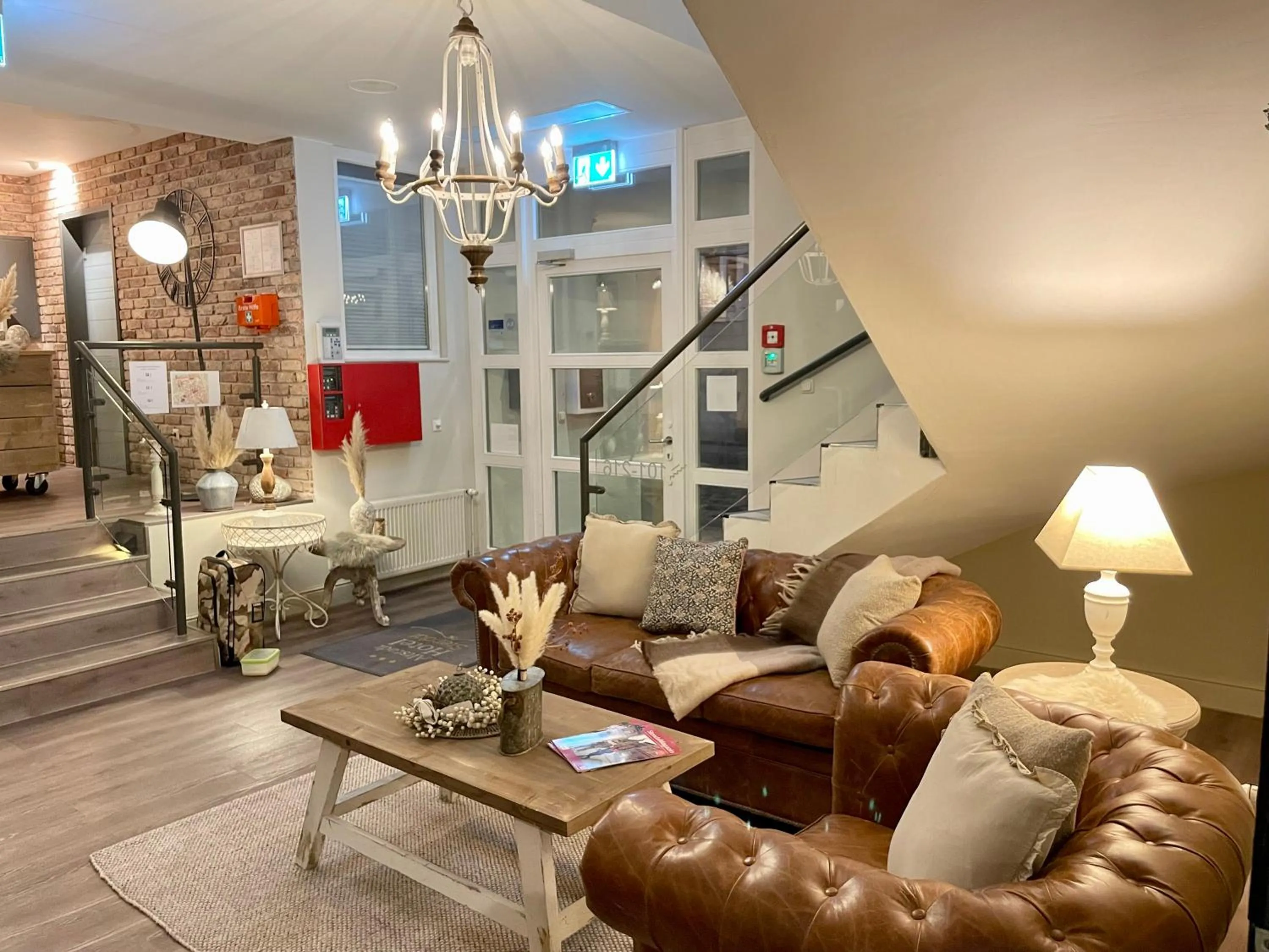 Lobby or reception in Altstadt-Hotel